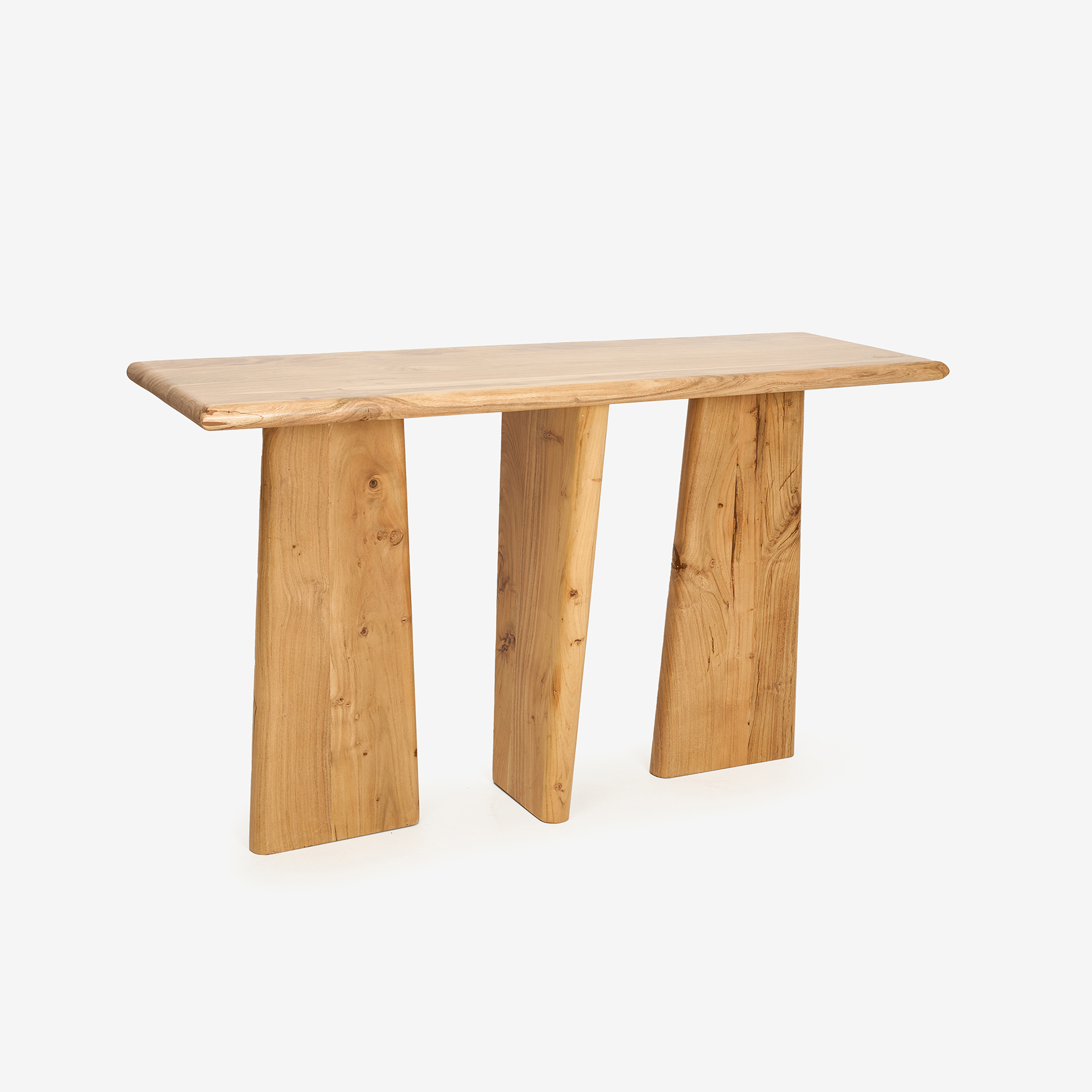 Consola de madera de acacia Moscú 130x40x75cm Clau&Chloe