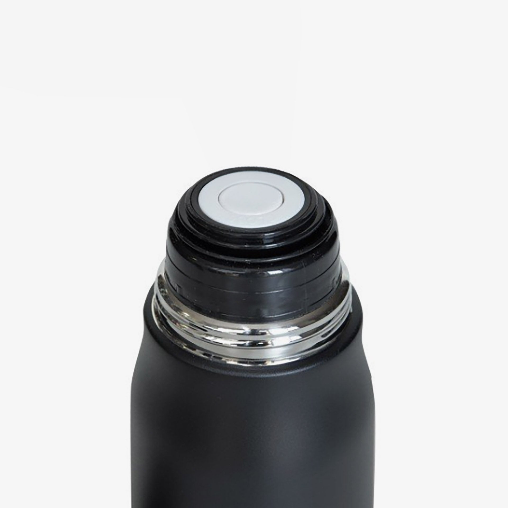 Termo negro de acero inoxidable 500ml