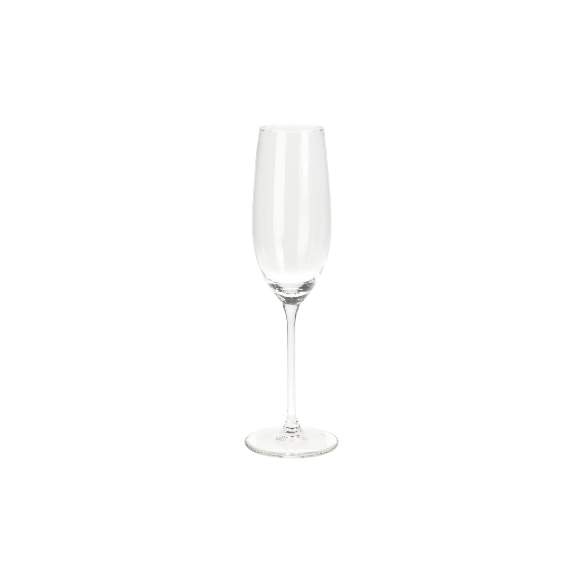 Set de 4 copas de cava de cristal Gler 21cl