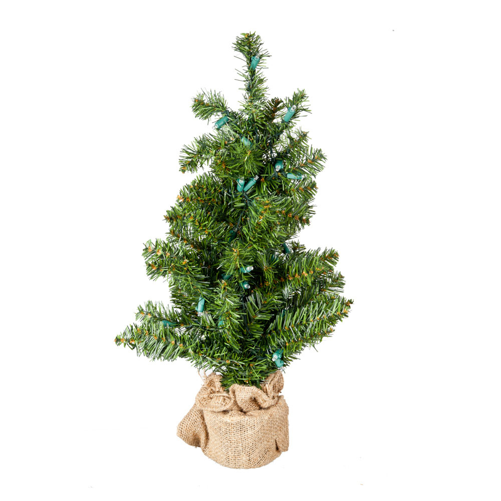 Árbol decorativo de Navidad con luz 60cm