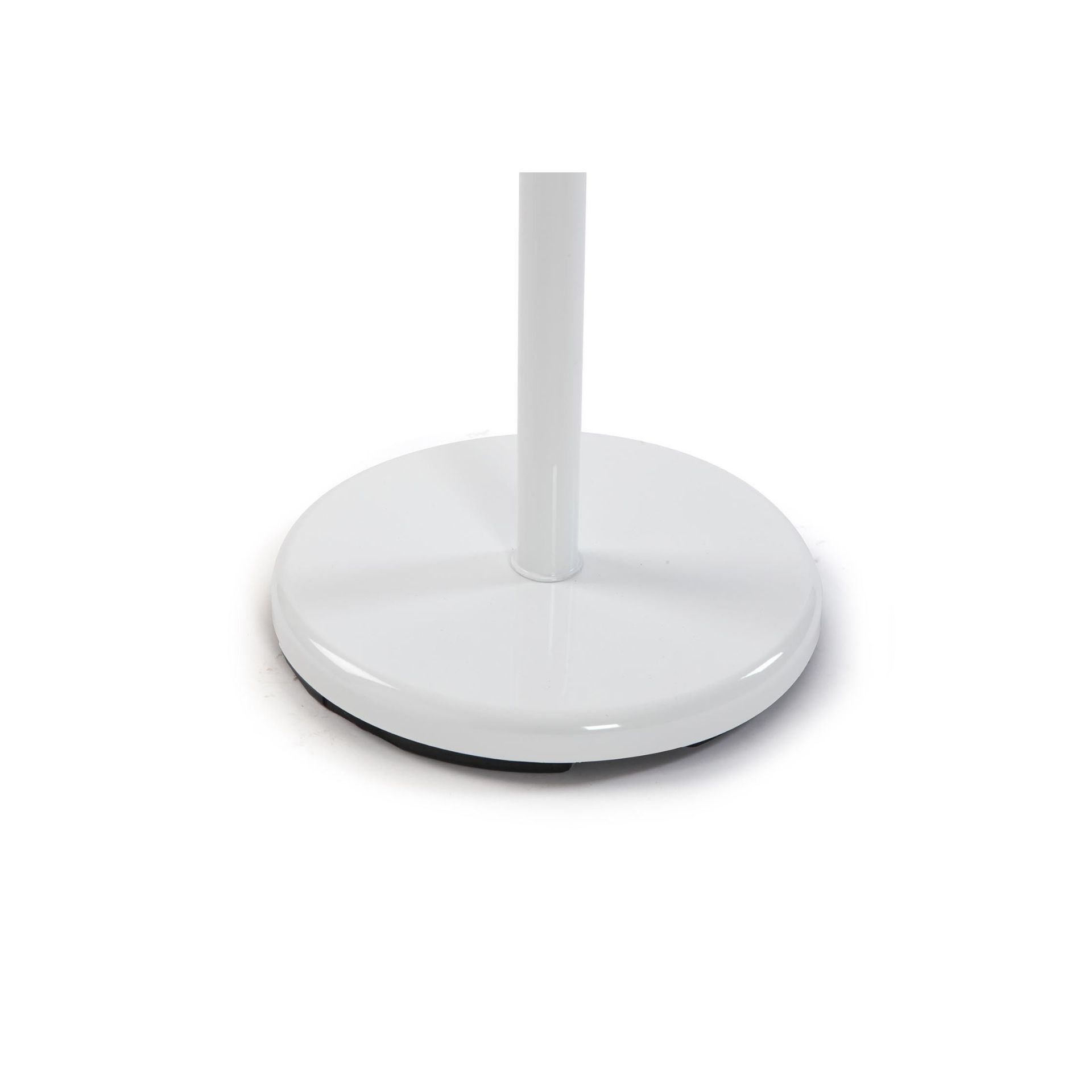 Galan de metal blanco 112cm