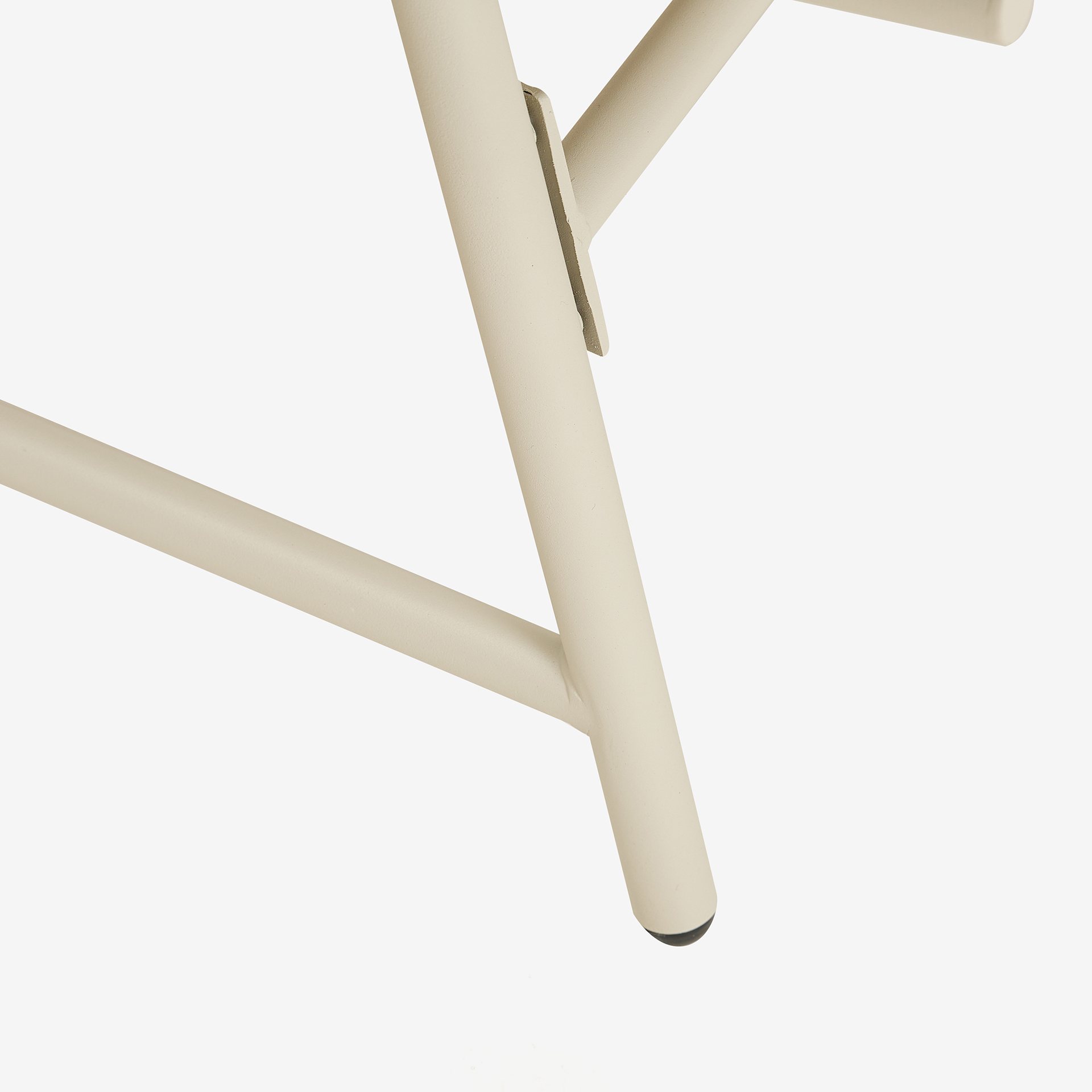 Set de jardín de 3 piezas acero inoxidable azul Citera