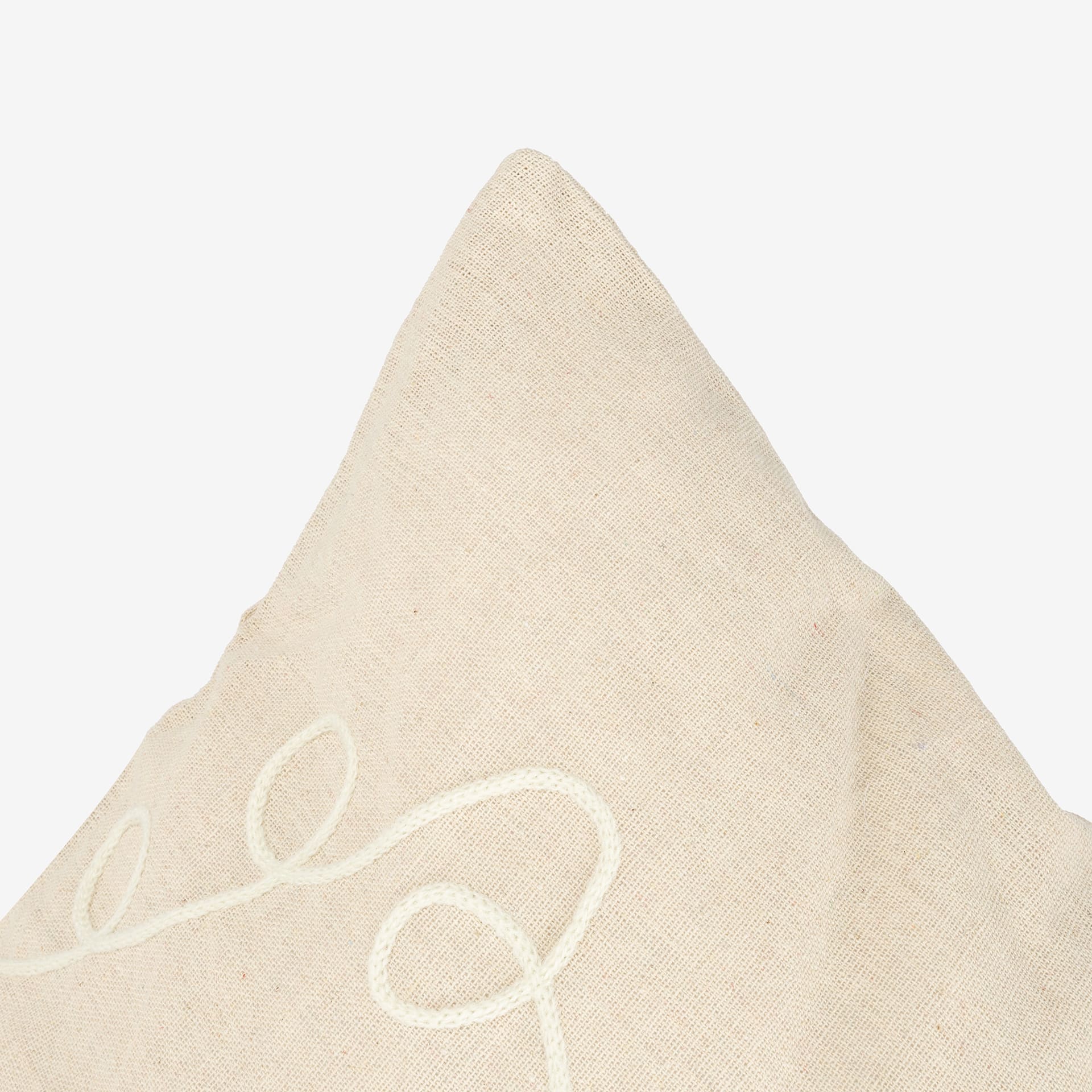 Funda de coj&iacute;n con guantes tricot 45x45cm