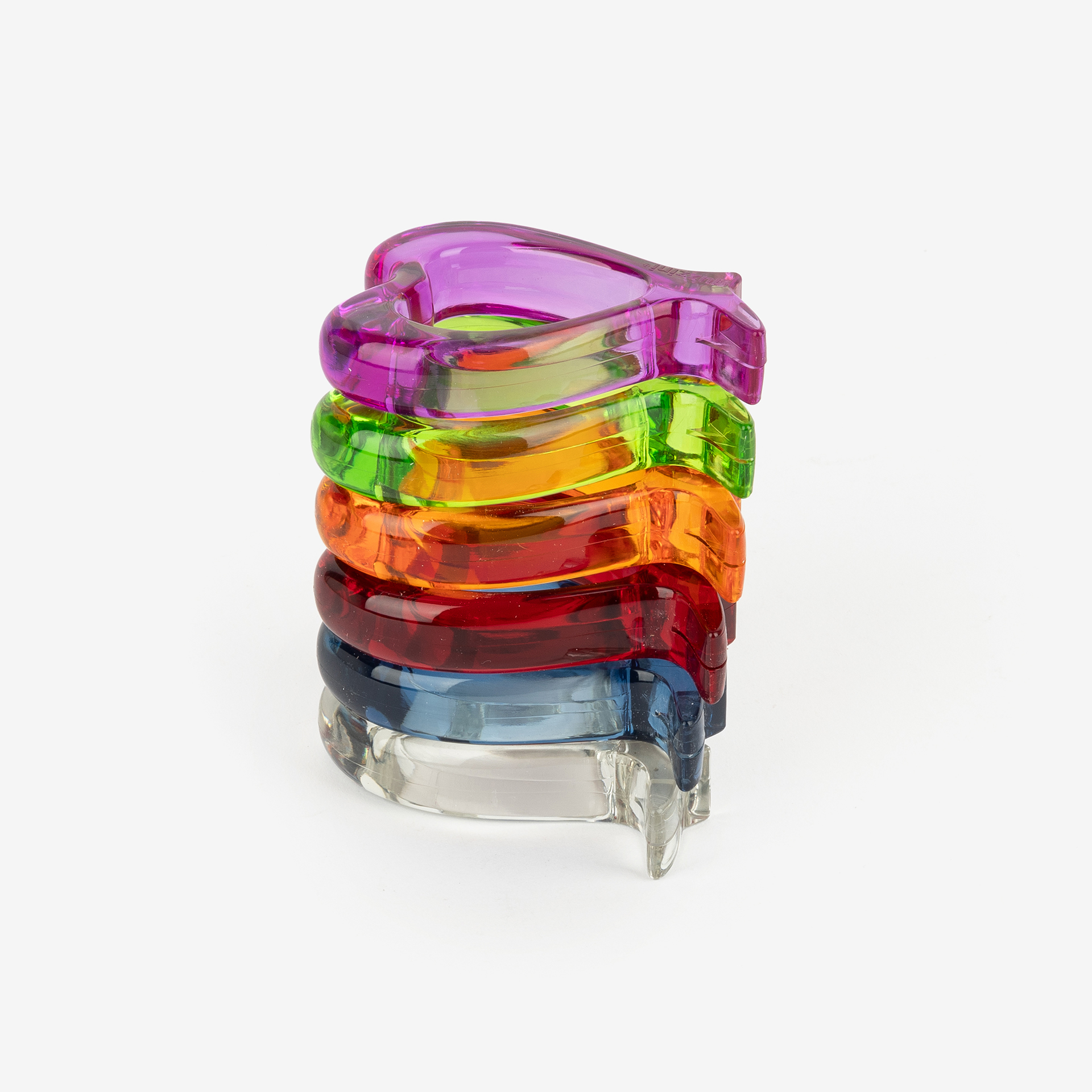 Set de 6 servilleteros de diferentes colores - Guzzini