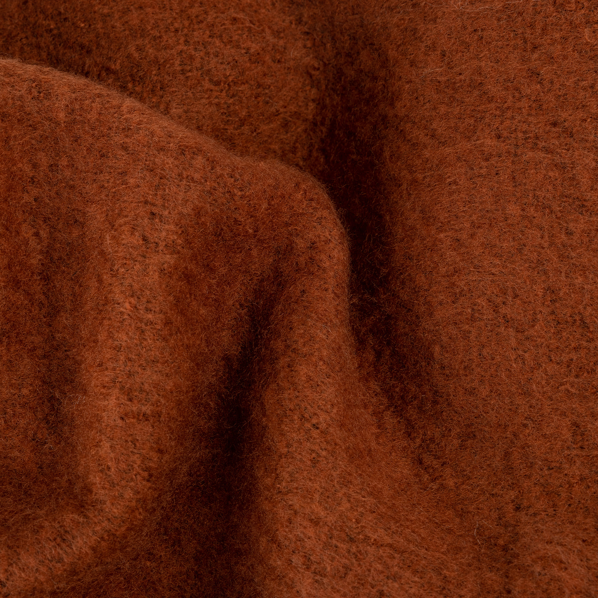 Manta efecto mohair burgundy 130x150cm