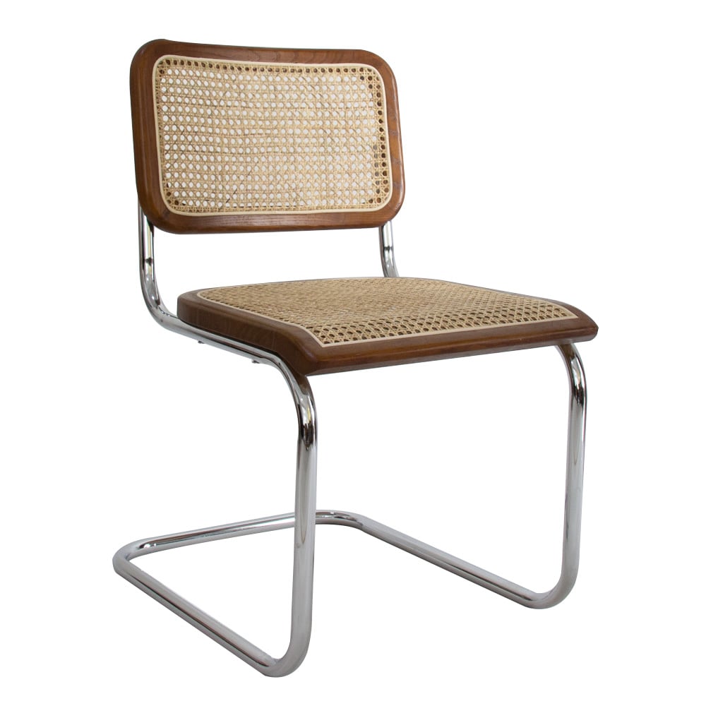 Silla de comedor de ratán Leonor 47,5x63,5x82cm Clau&Chloe