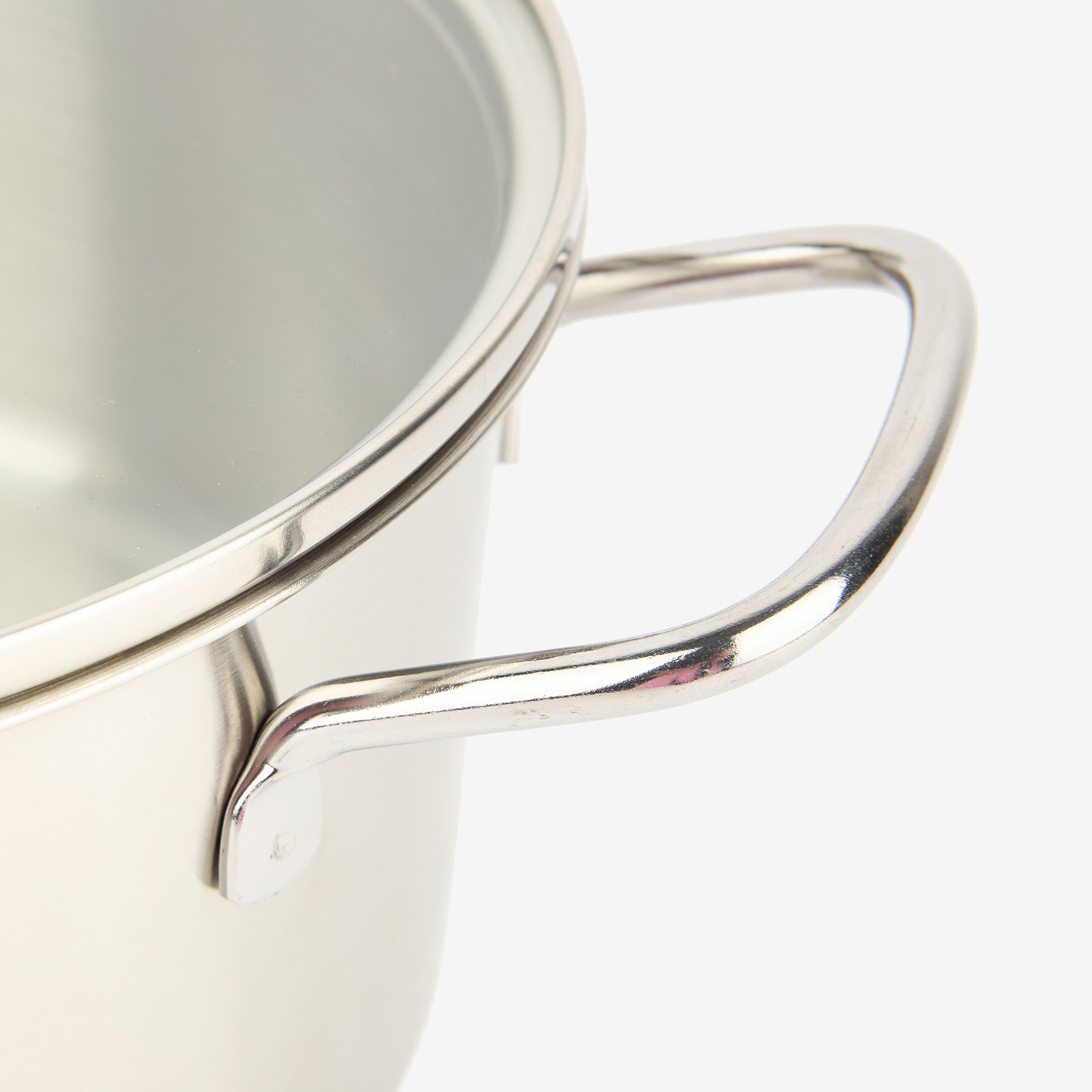 Cacerola de acero inoxidable con tapa Birta Ø20cm - 2,75L