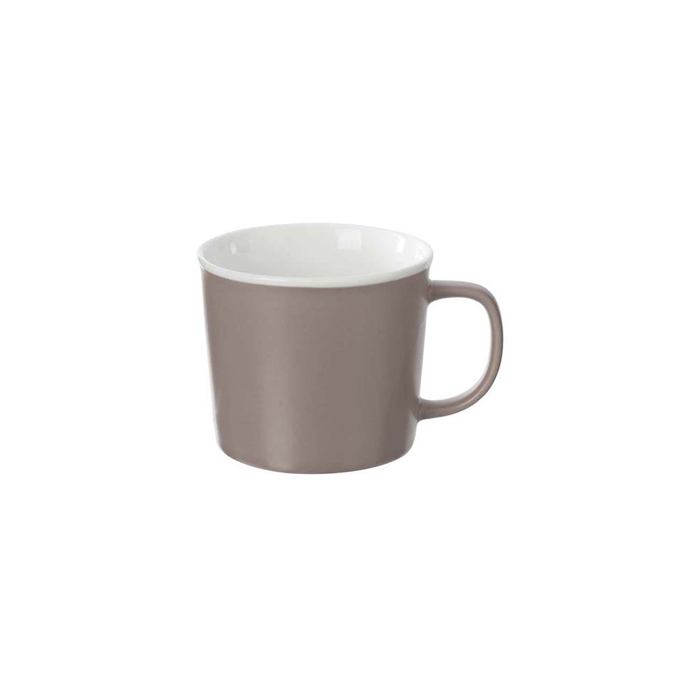 Mug de porcelana taupe Natural 38cl