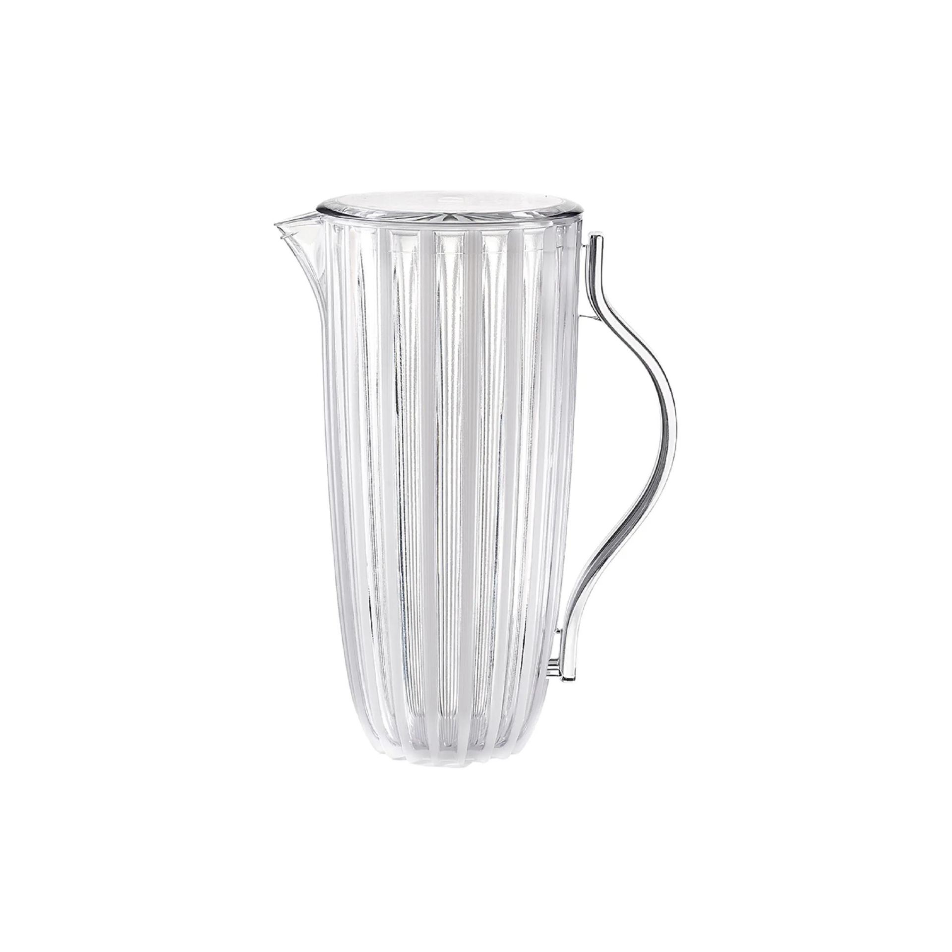 Jarra transparente y blanco perla 1,75l Kaia - Guzzini