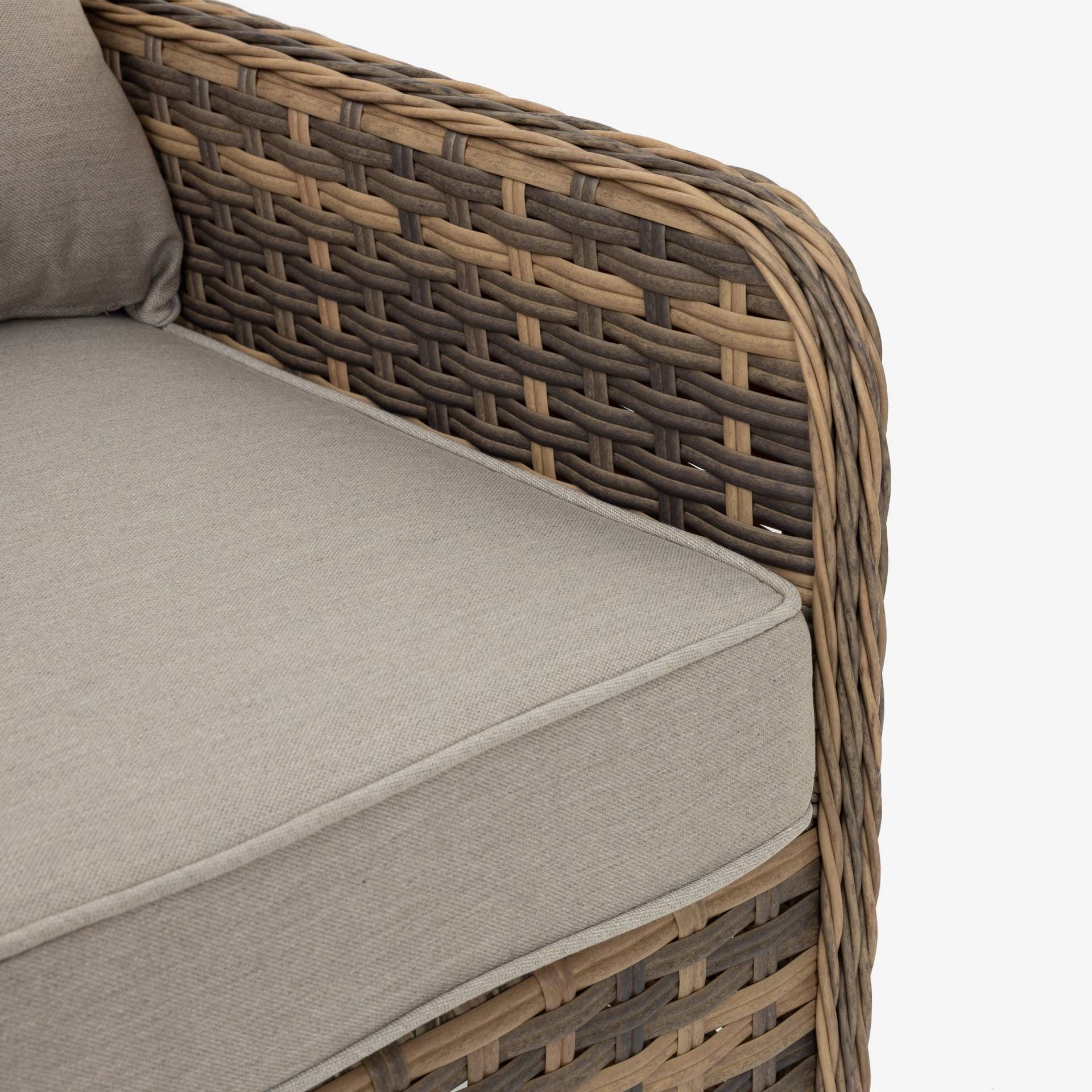 Set de jardín de 4 piezas de ratán sintético Lanai