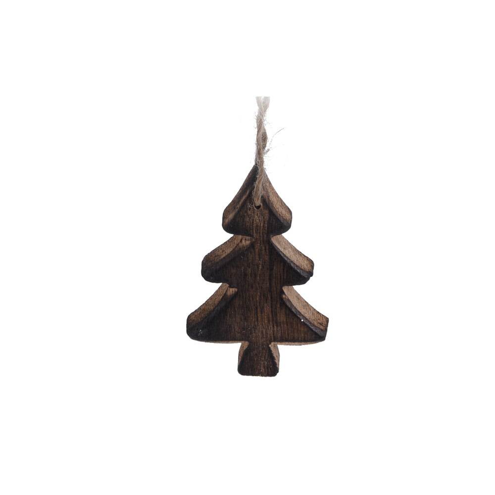 Decoraci&oacute;n de madera para &aacute;rbol 7cm