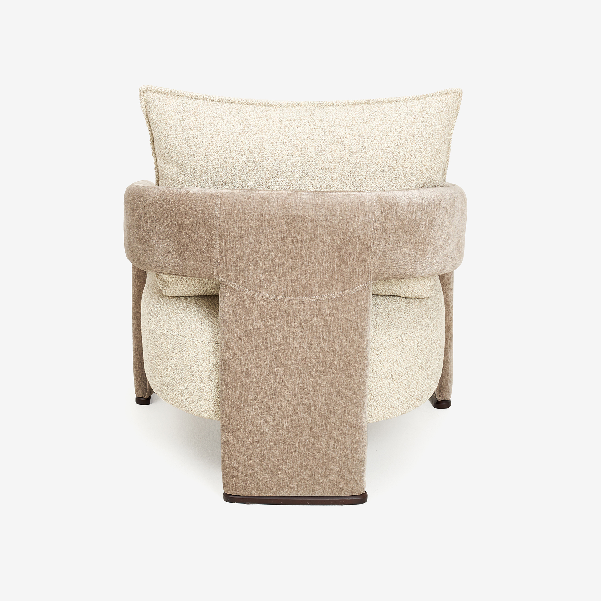 Butaca beige Regina 83x82x69cm Clau&Chloe