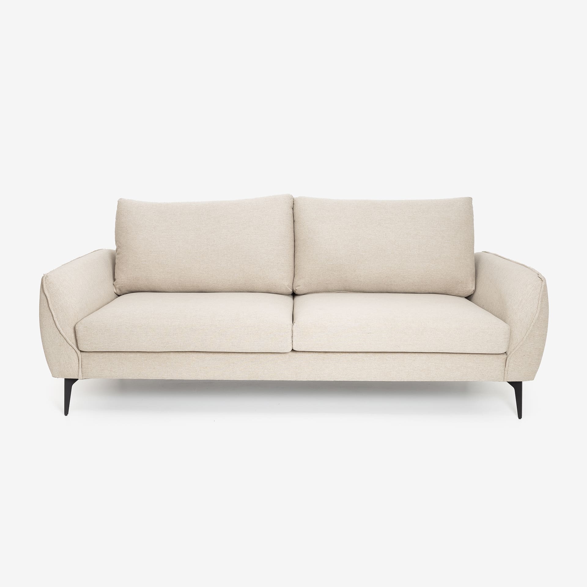 Sofá de 3 plazas beige Balt 207x90cm Clau&Chloe