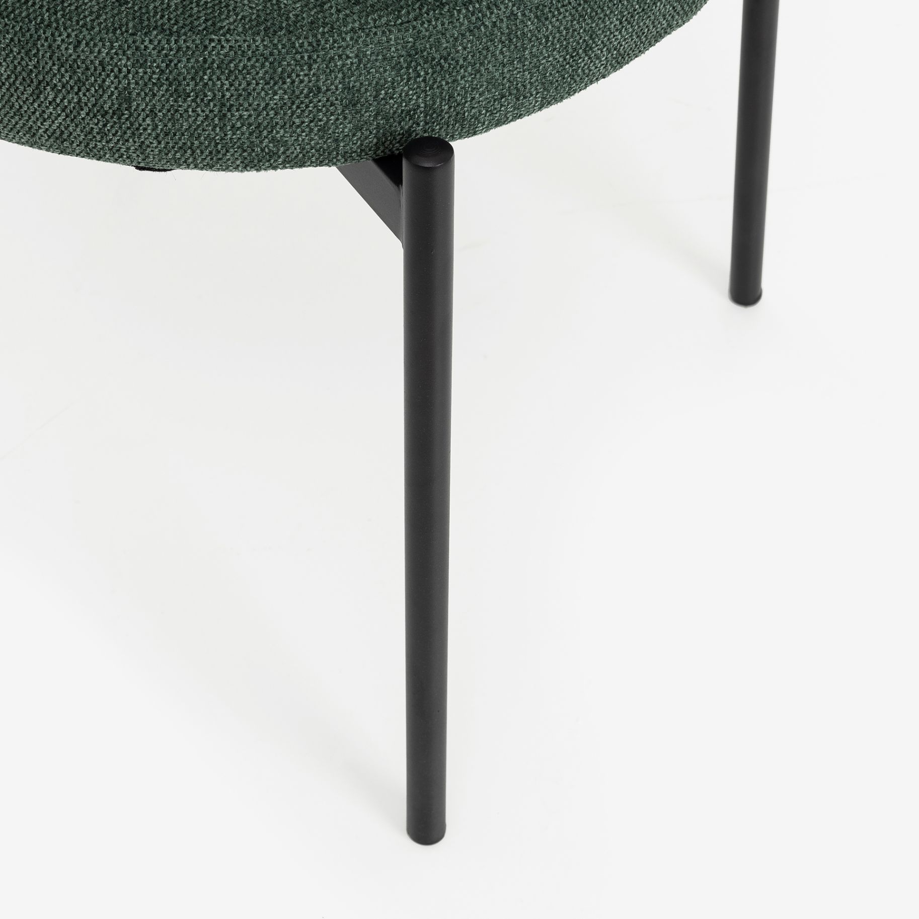 Silla de comedor verde oscuro Candela 49x53 Clau&Chloe