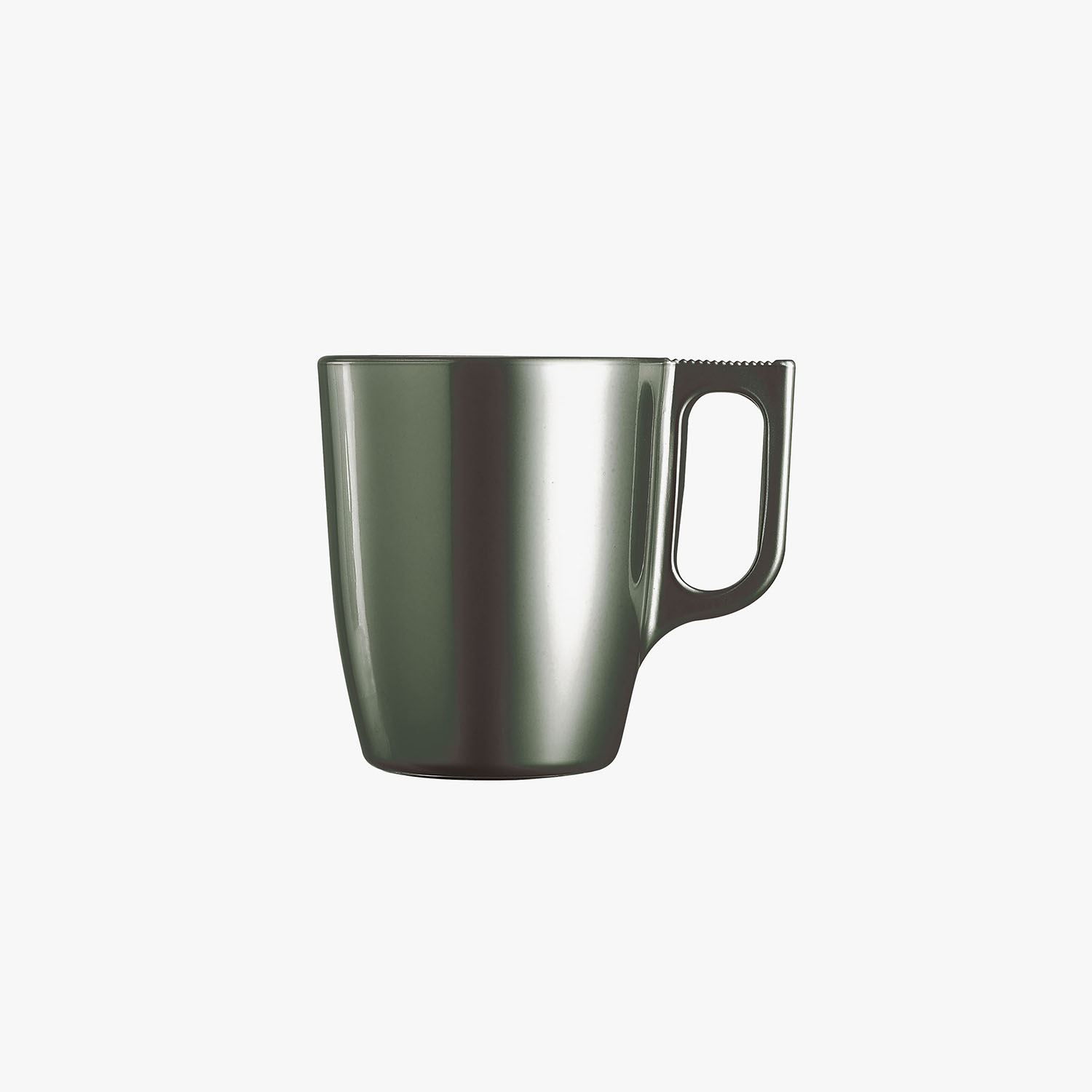 Mug de vidrio verde Flashy 25cl
