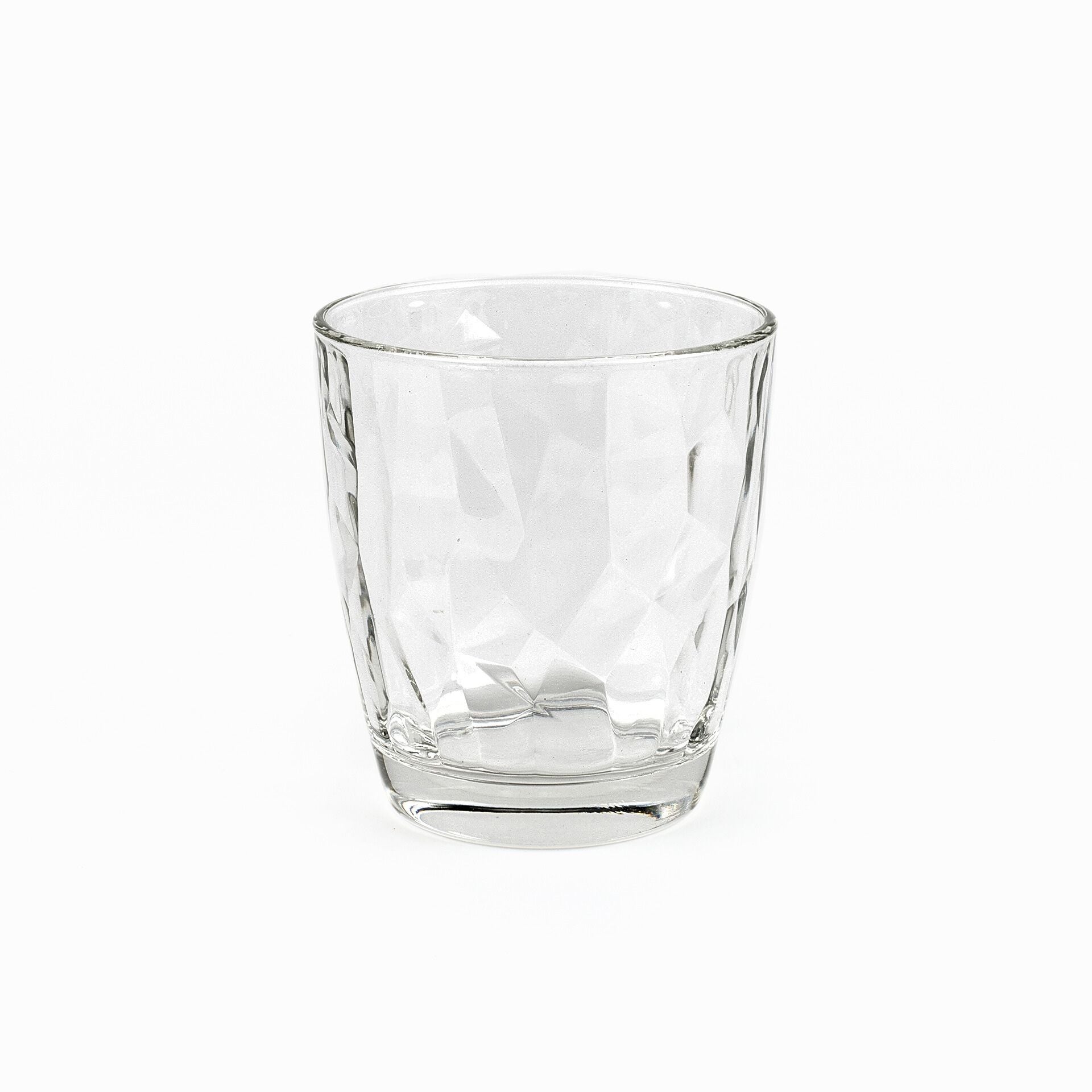 Vaso de agua de cristal transparente Diamond 30cl