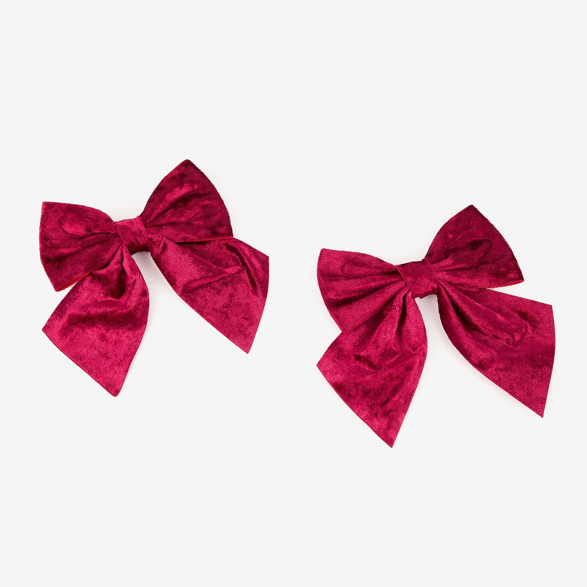 Set de 2 adornos colgantes Lazos rojos 12x13cm