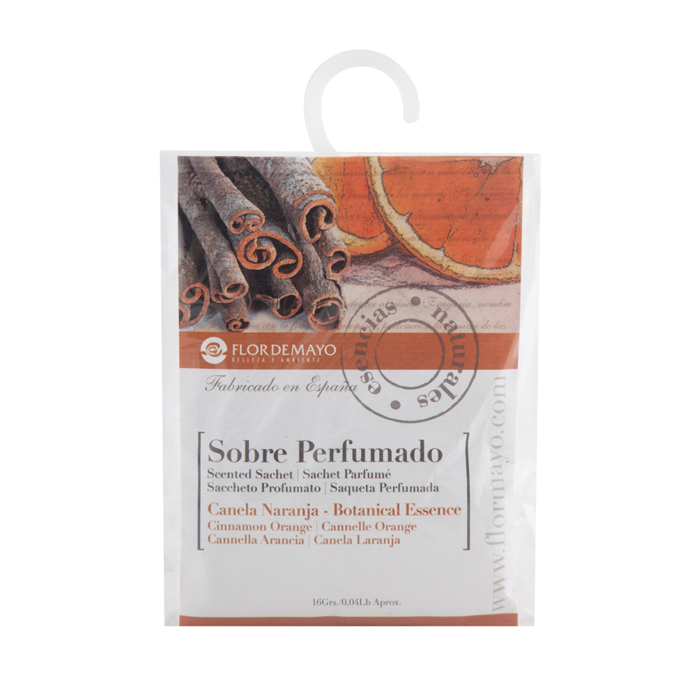 Sobre perfumado canela-naranja