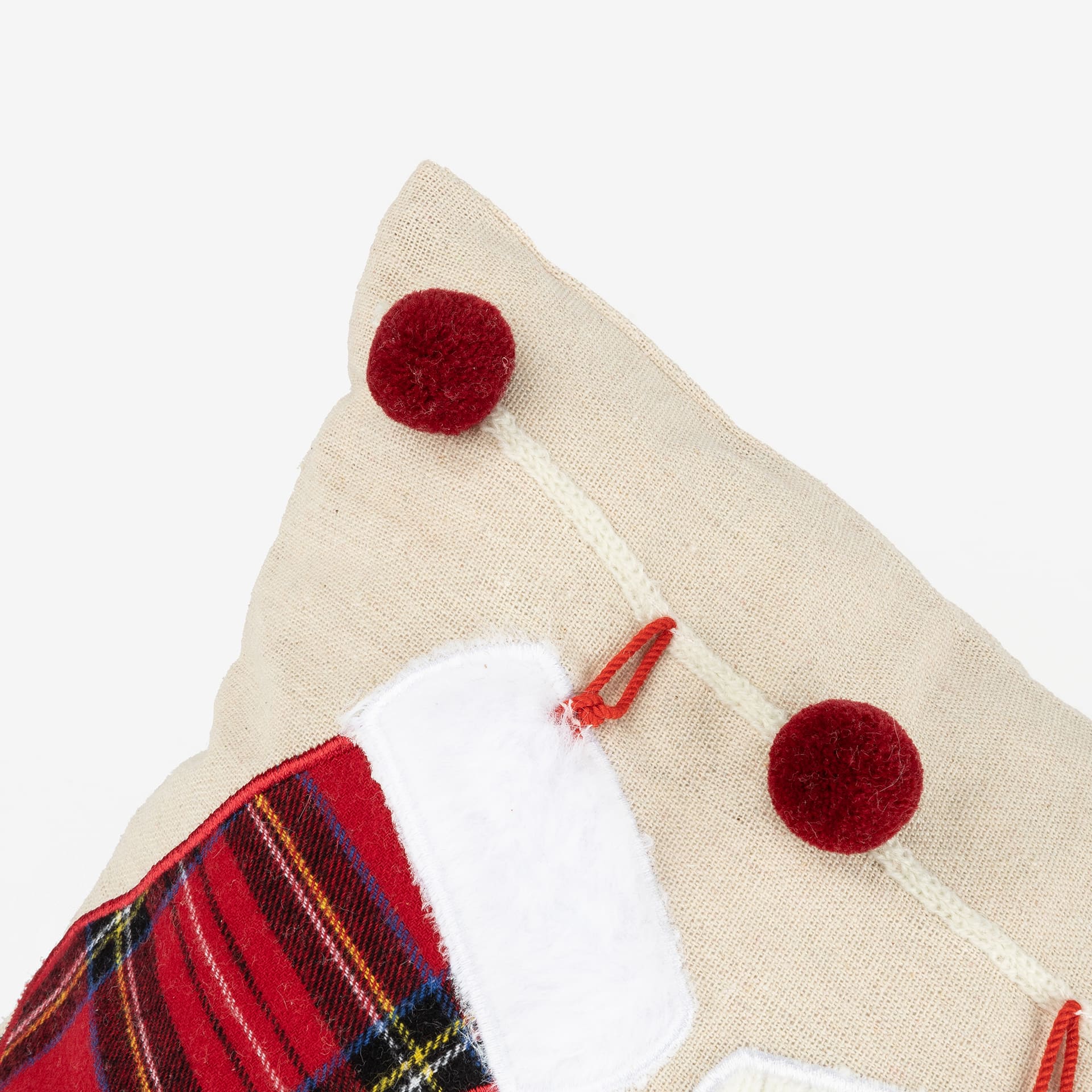 Funda de coj&iacute;n con calcetines 30x45cm