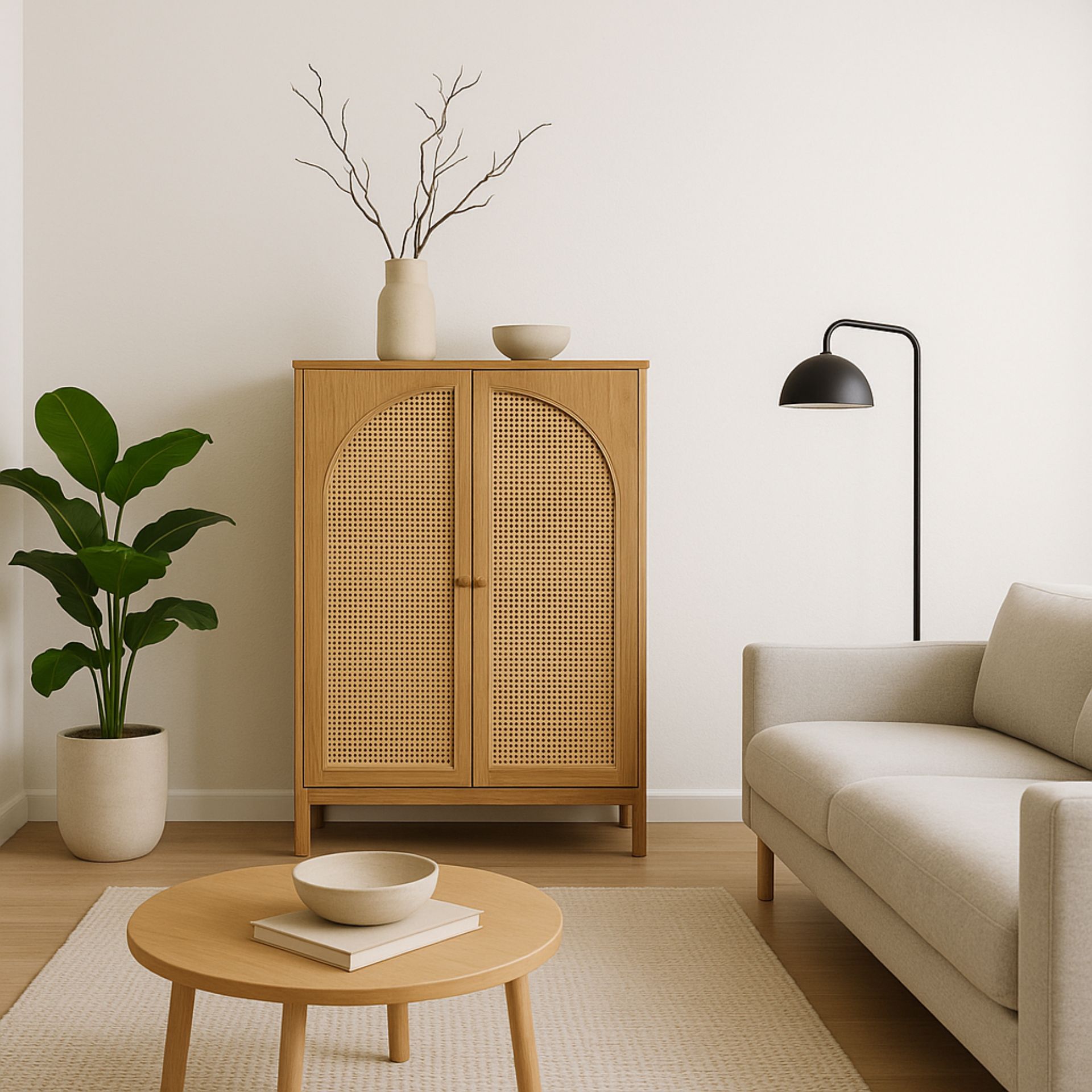 Armario de madera MDF Shanghai 93x40x151cm