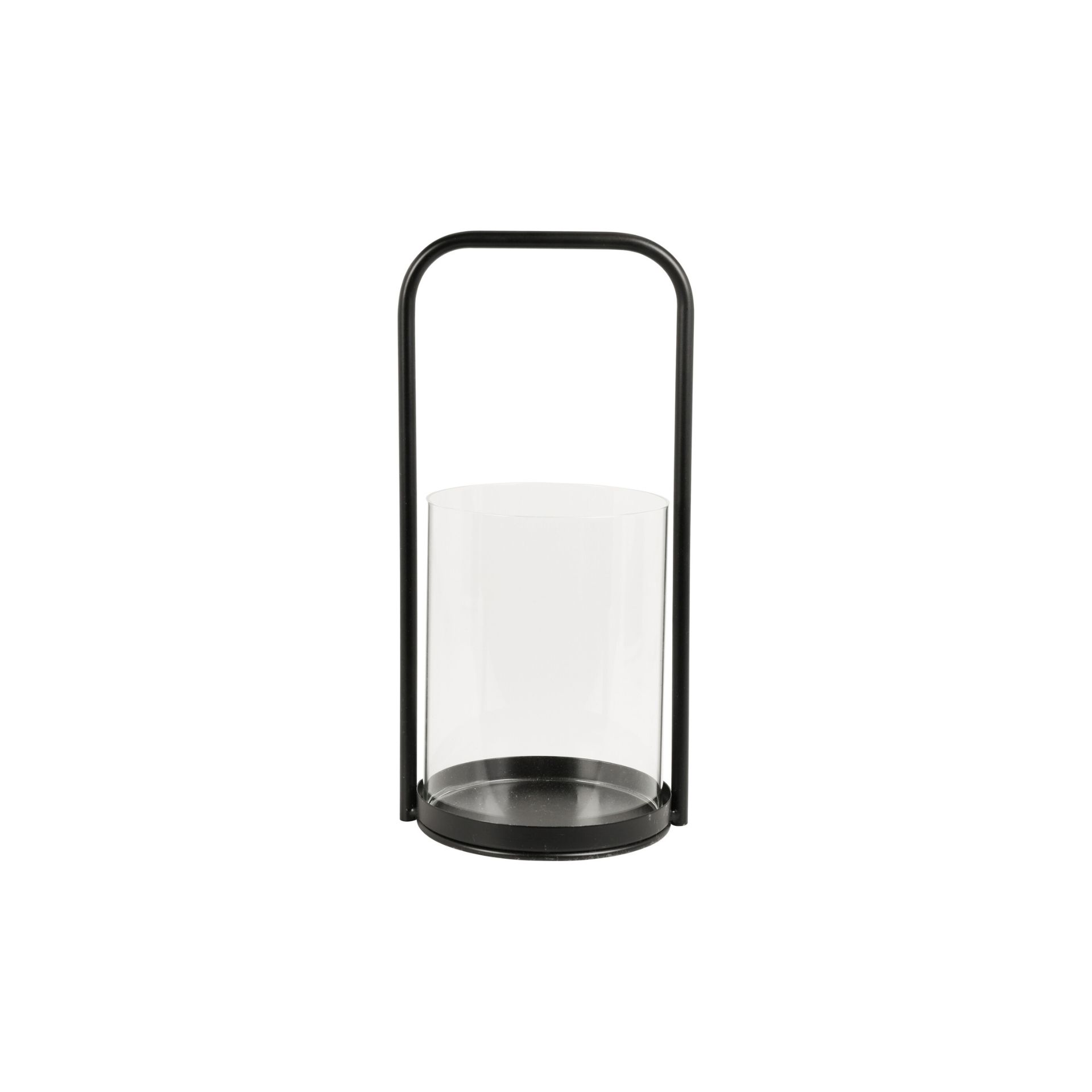 Farol de metal negro Noye &Oslash;13x28cm
