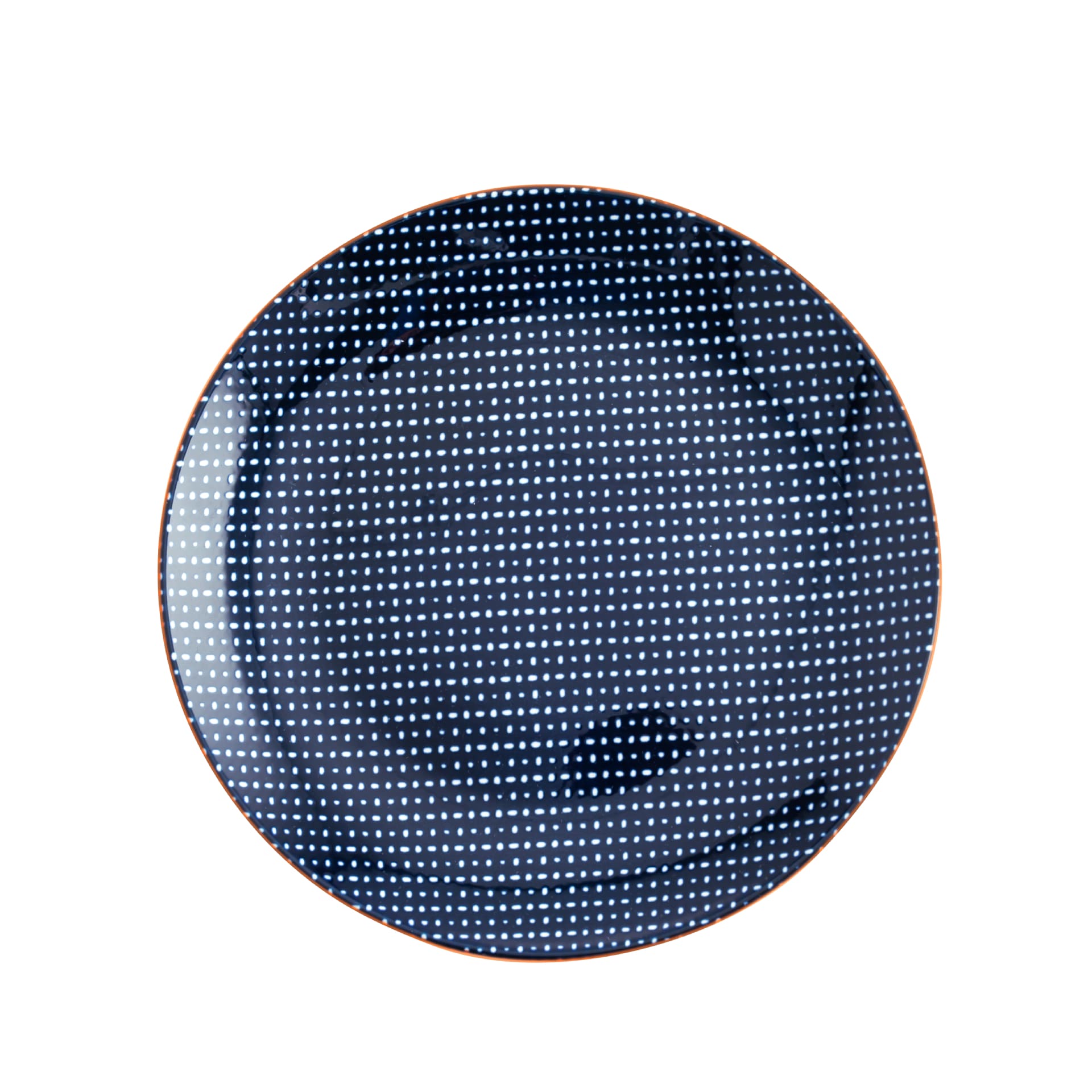 Vajilla 18 piezas porcelana azul Moon