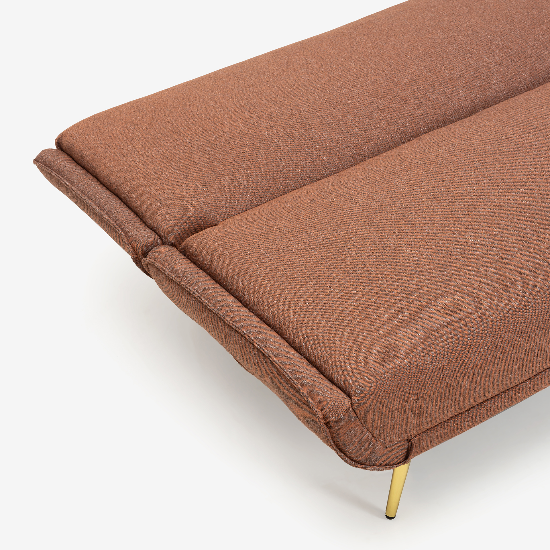 Sofá cama de 2 plazas terracota Manati 190x92x80cm