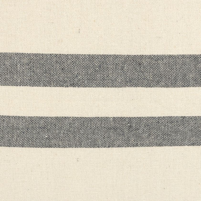 Funda de cojín de algodón con rayas azules Niza 60x60cm