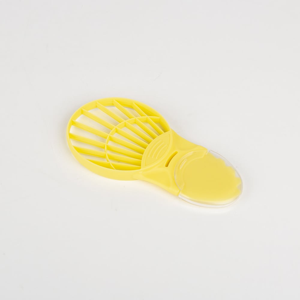 Set de utensilios aguacate de plástico 15x8x4cm