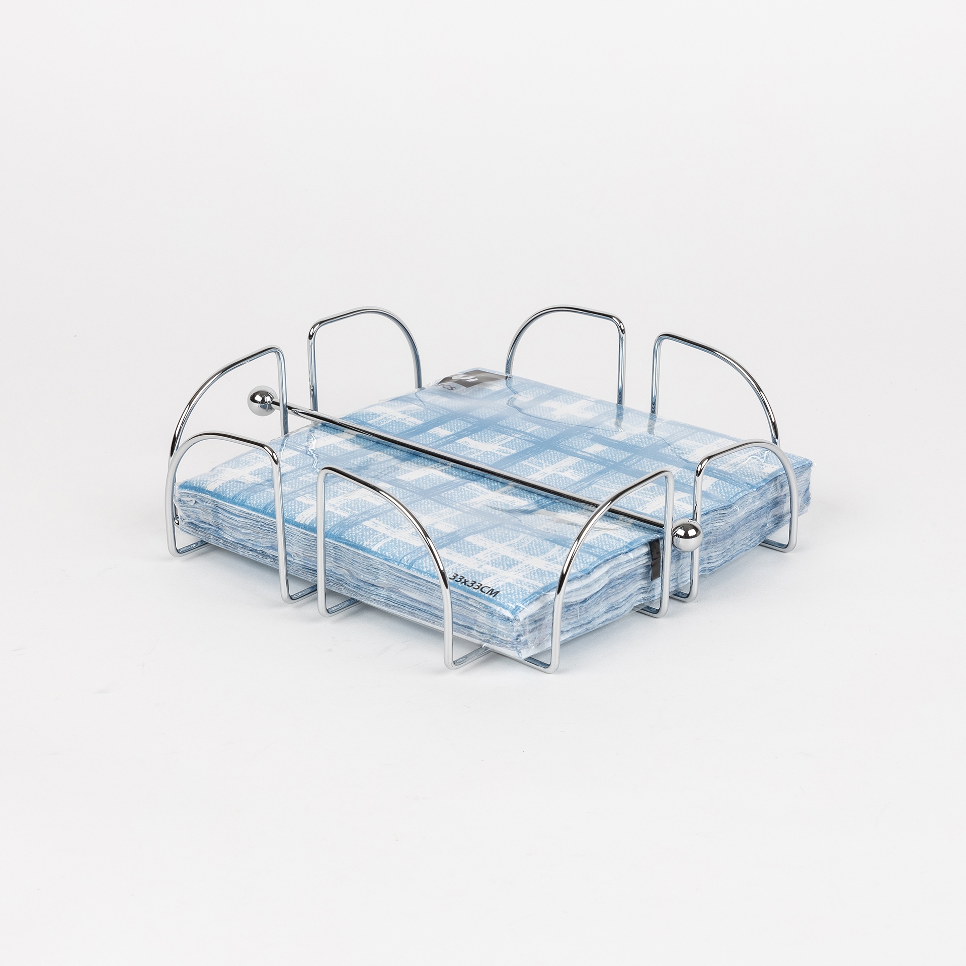 Servilletero de metal 19x19x6cm