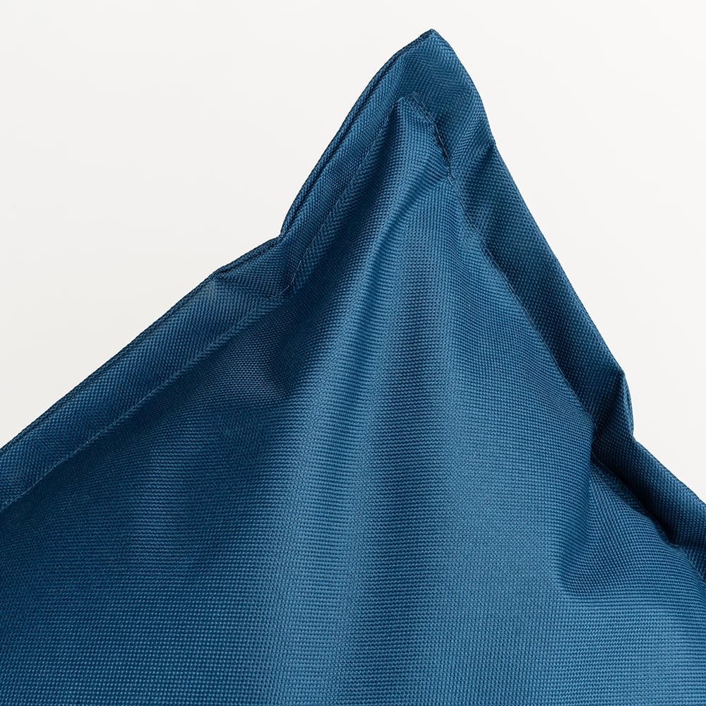 Coj&iacute;n para exterior azul marino de poli&eacute;ster