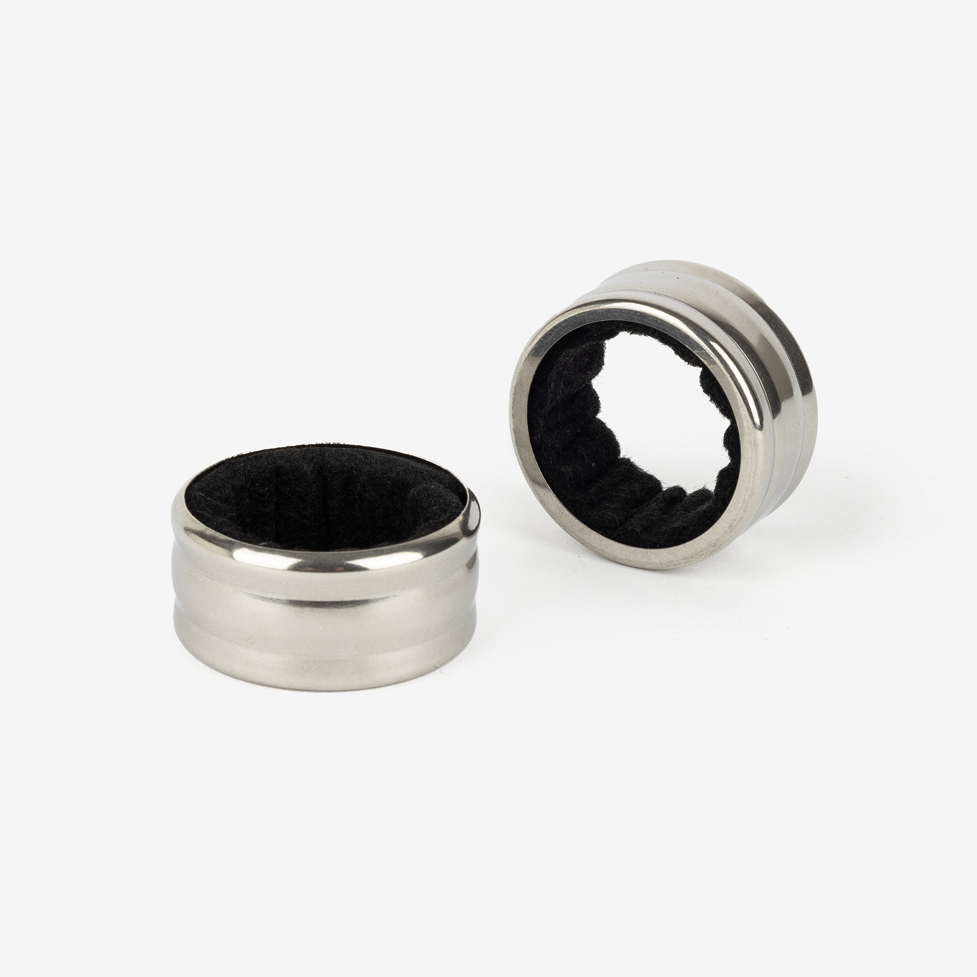 Set de 2 anillas antigoteo de acero inoxidable Expert - Bergner