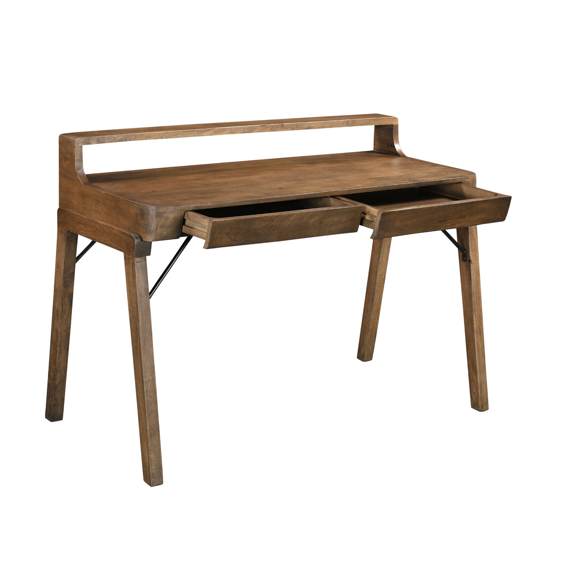 Escritorio de madera de mango Gavin 120x52x88cm Clau&Chloe