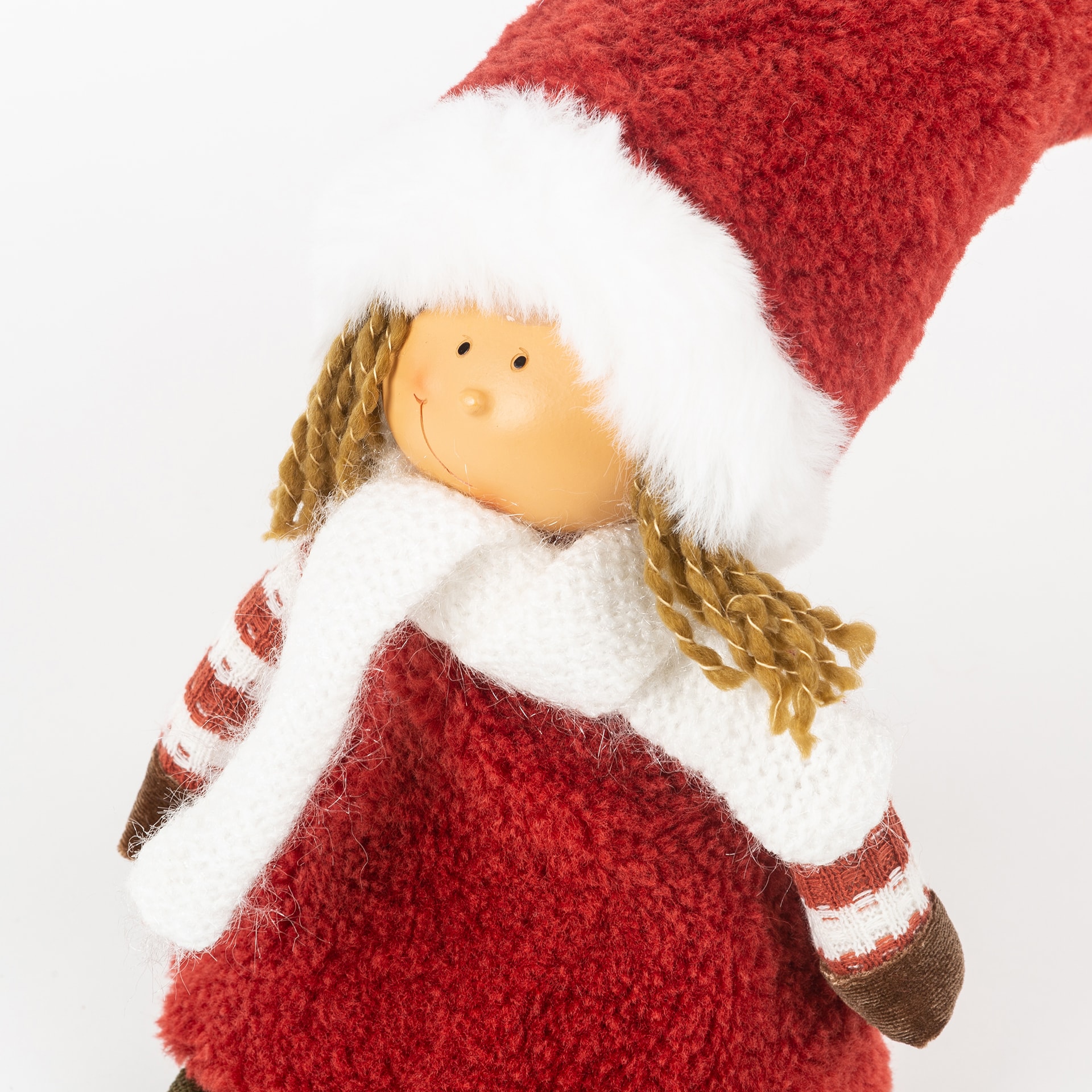 Muñeco de Navidad sentado gorro 67cm en varios modelos