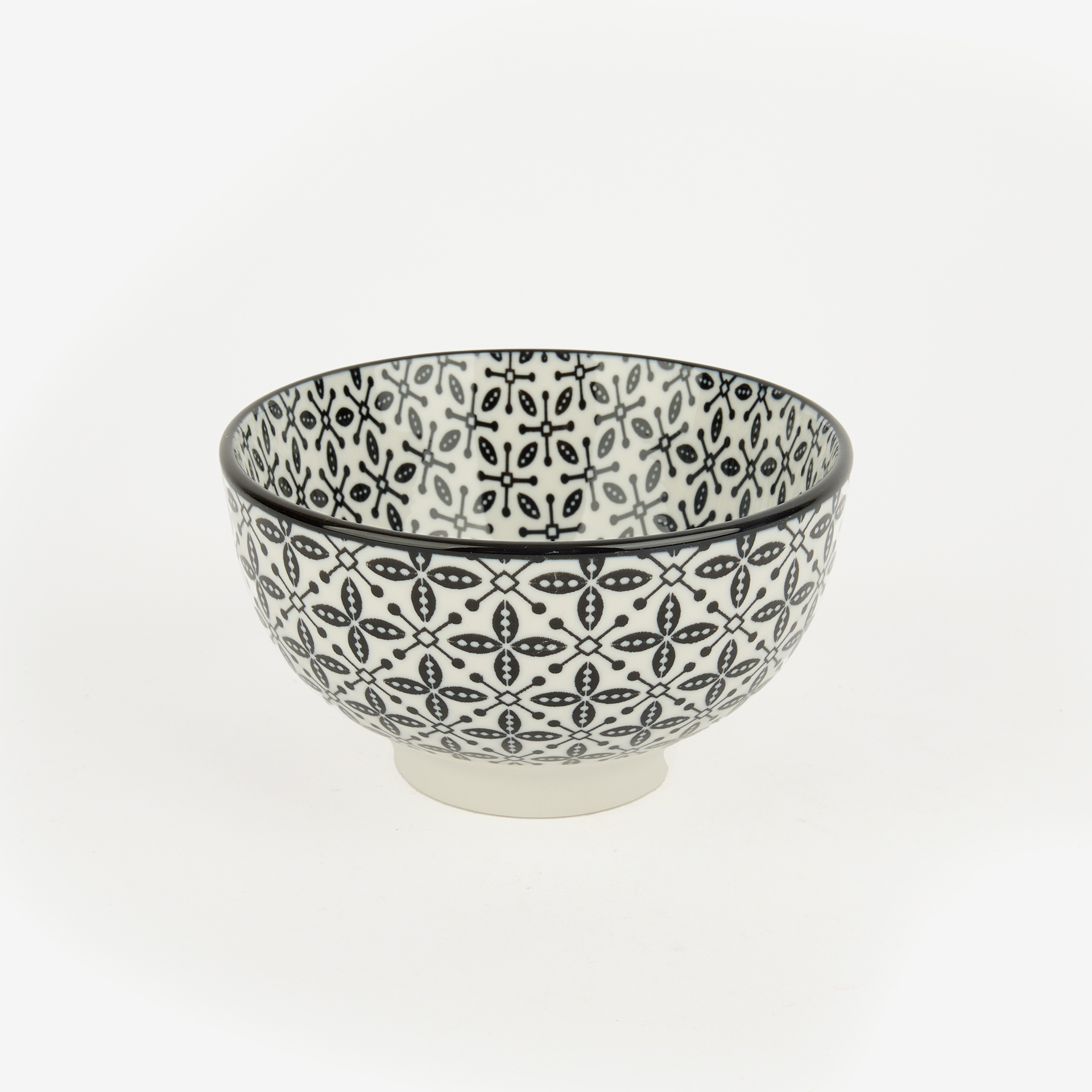 Bol de porcelana estampado &Oslash;12x6cm