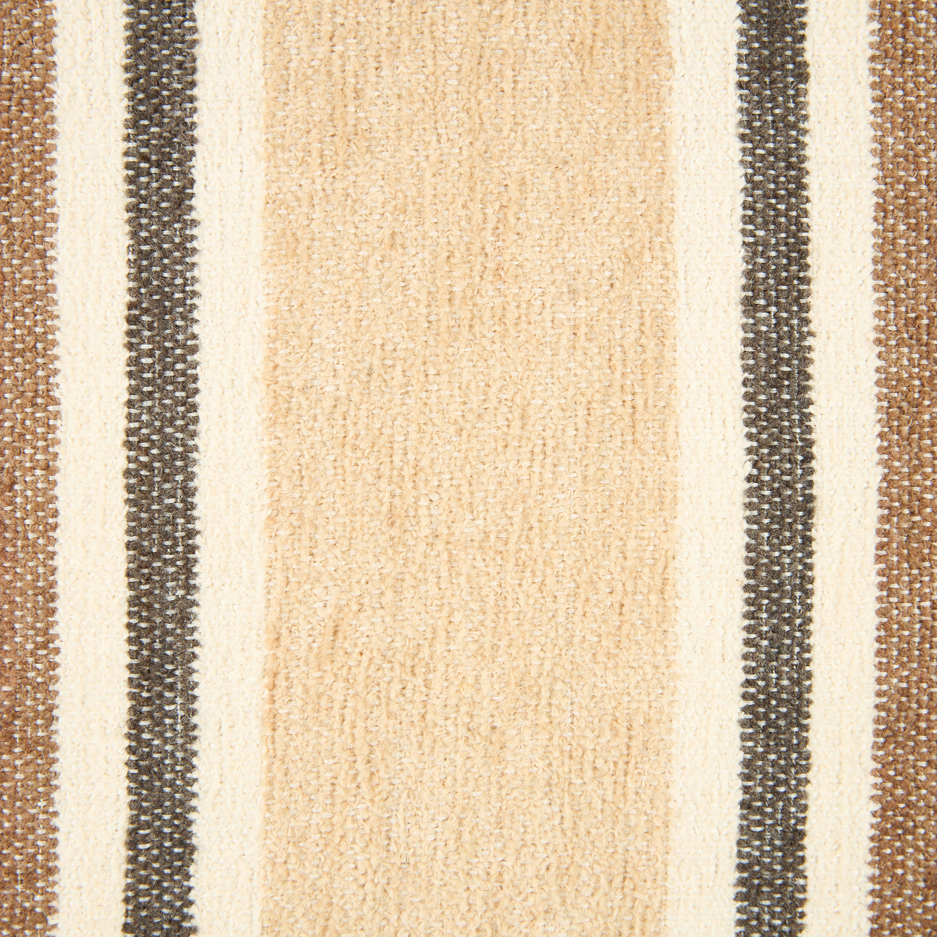 Funda de coj&iacute;n de chenilla rayas Bahar 30x45cm