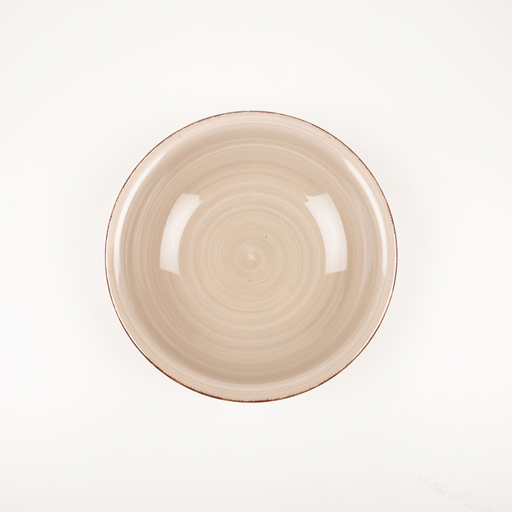 Vajilla de 18 piezas de gres gris Vita