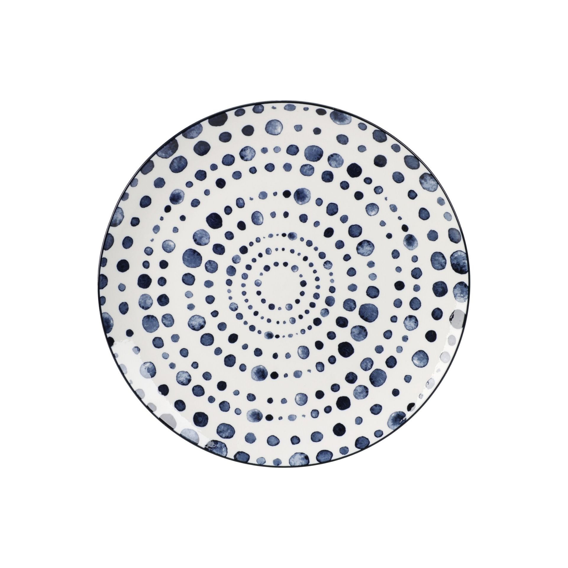 Plato llano de porcelana Ming &Oslash;27cm