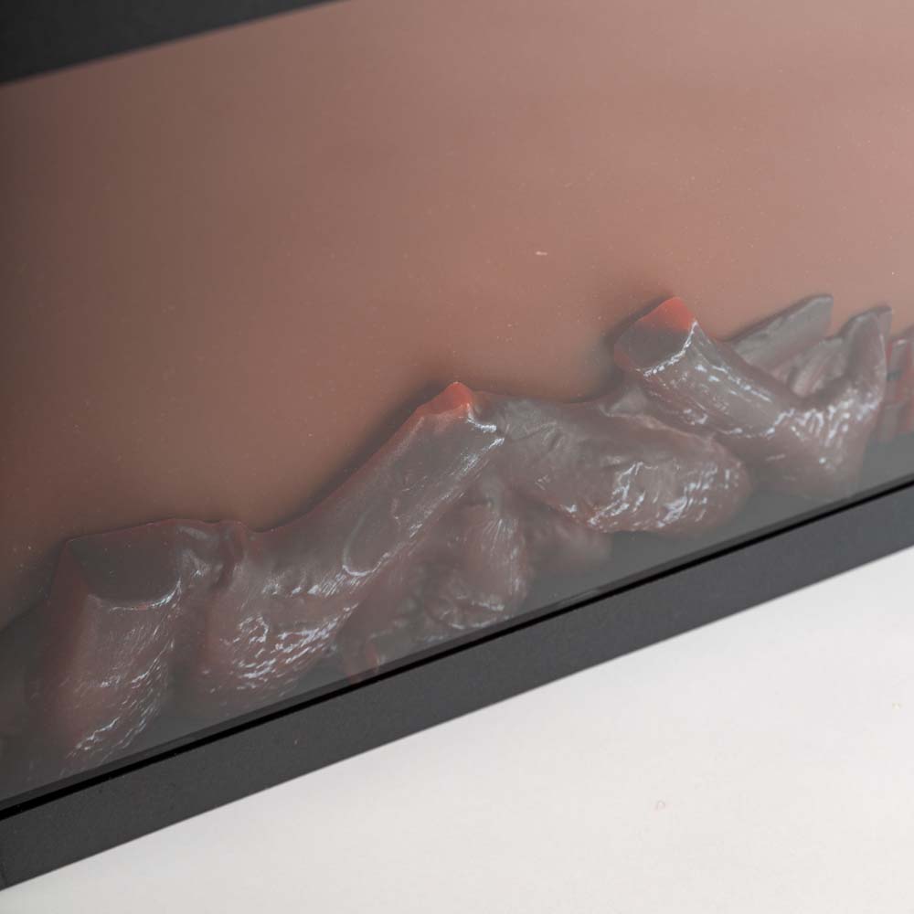 Chimenea LED Leifo 57x10x25cm