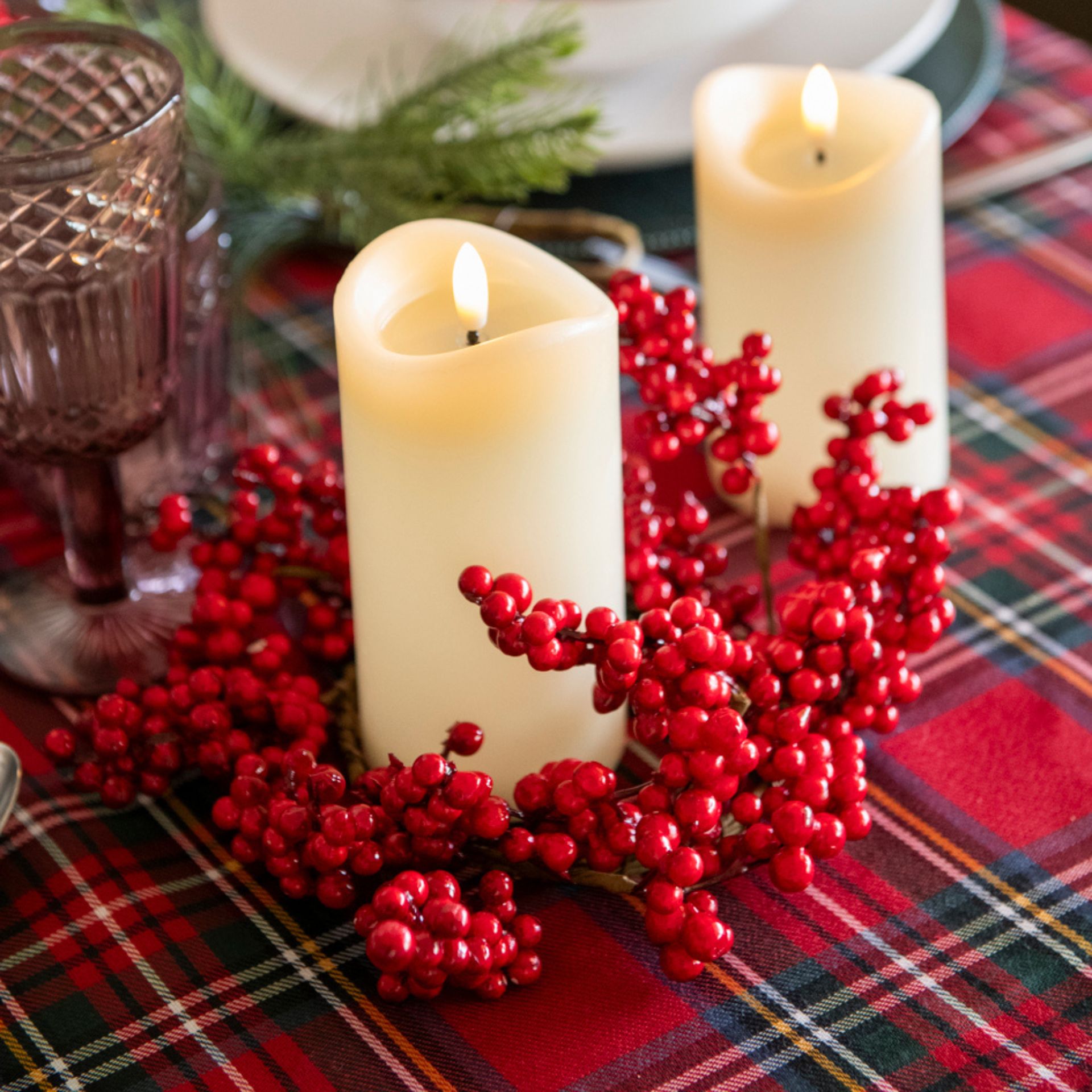 Vela LED Ivory 9x15cm