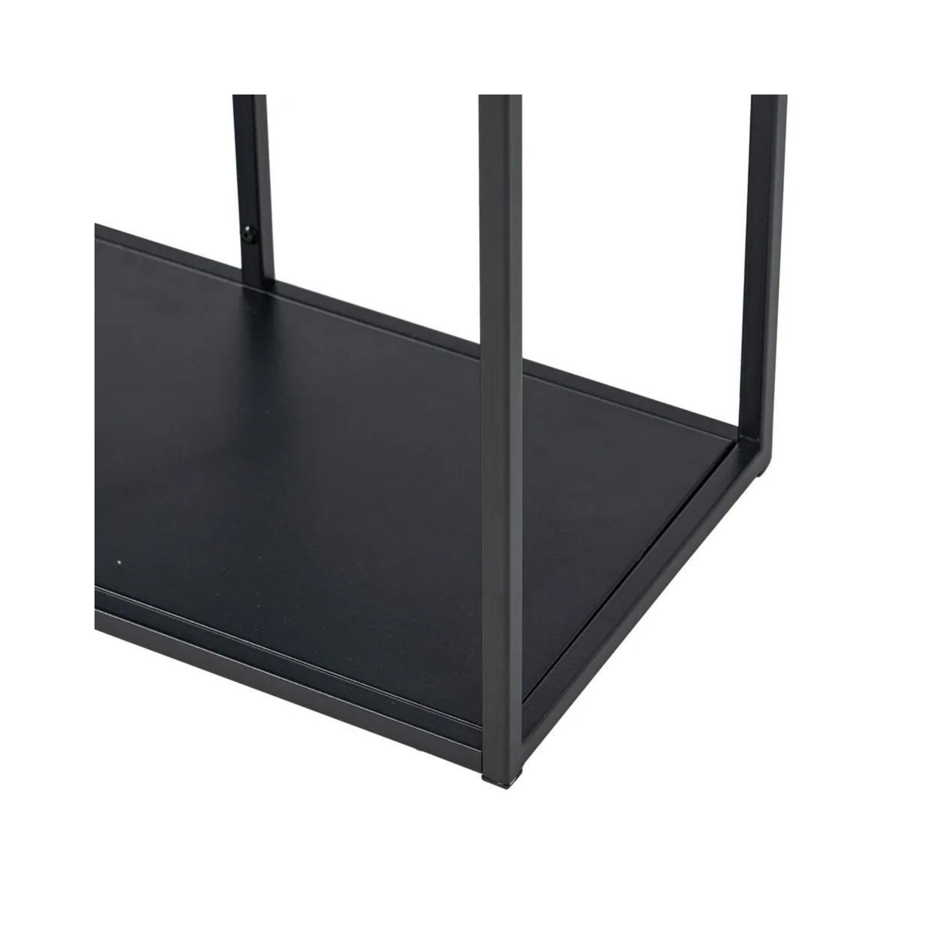 Estantería de acero negro Calista 90x30x188cm