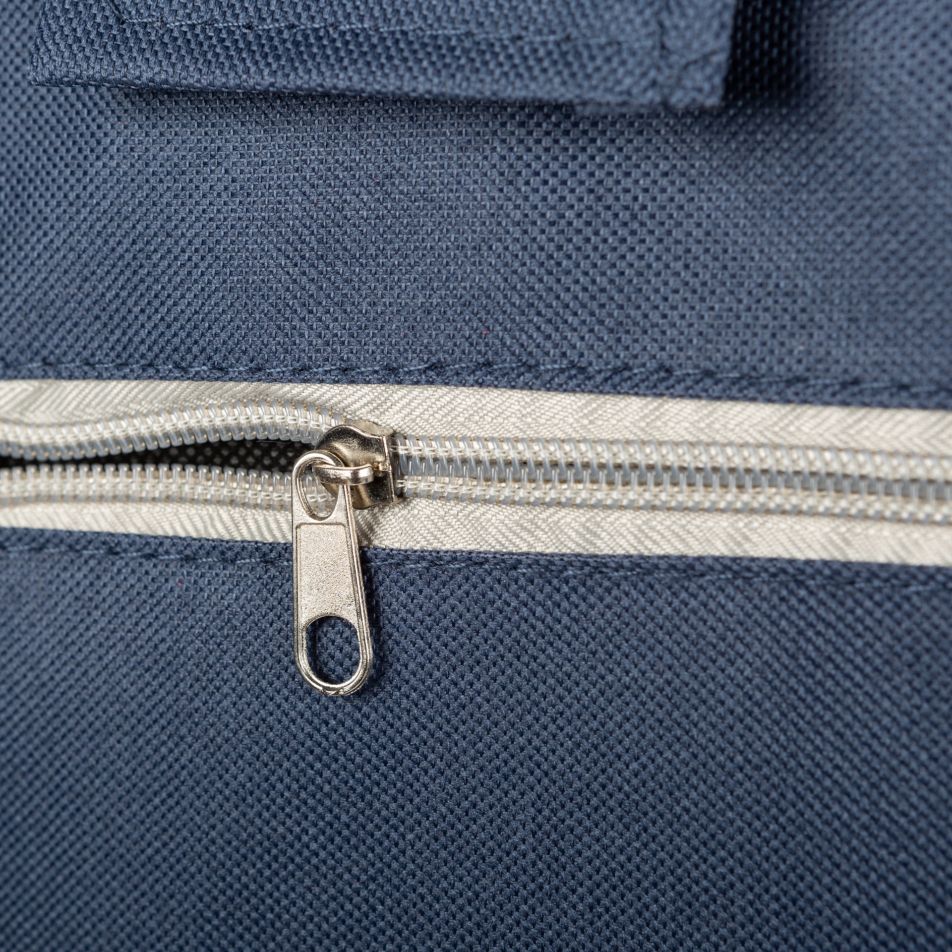 Carro de compra poli&eacute;ster azul Hoko 95cm