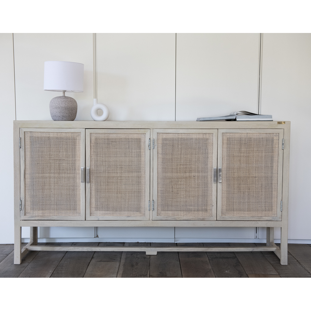 Aparador de madera de mango Bali 180x45x95cm Clau&Chloe