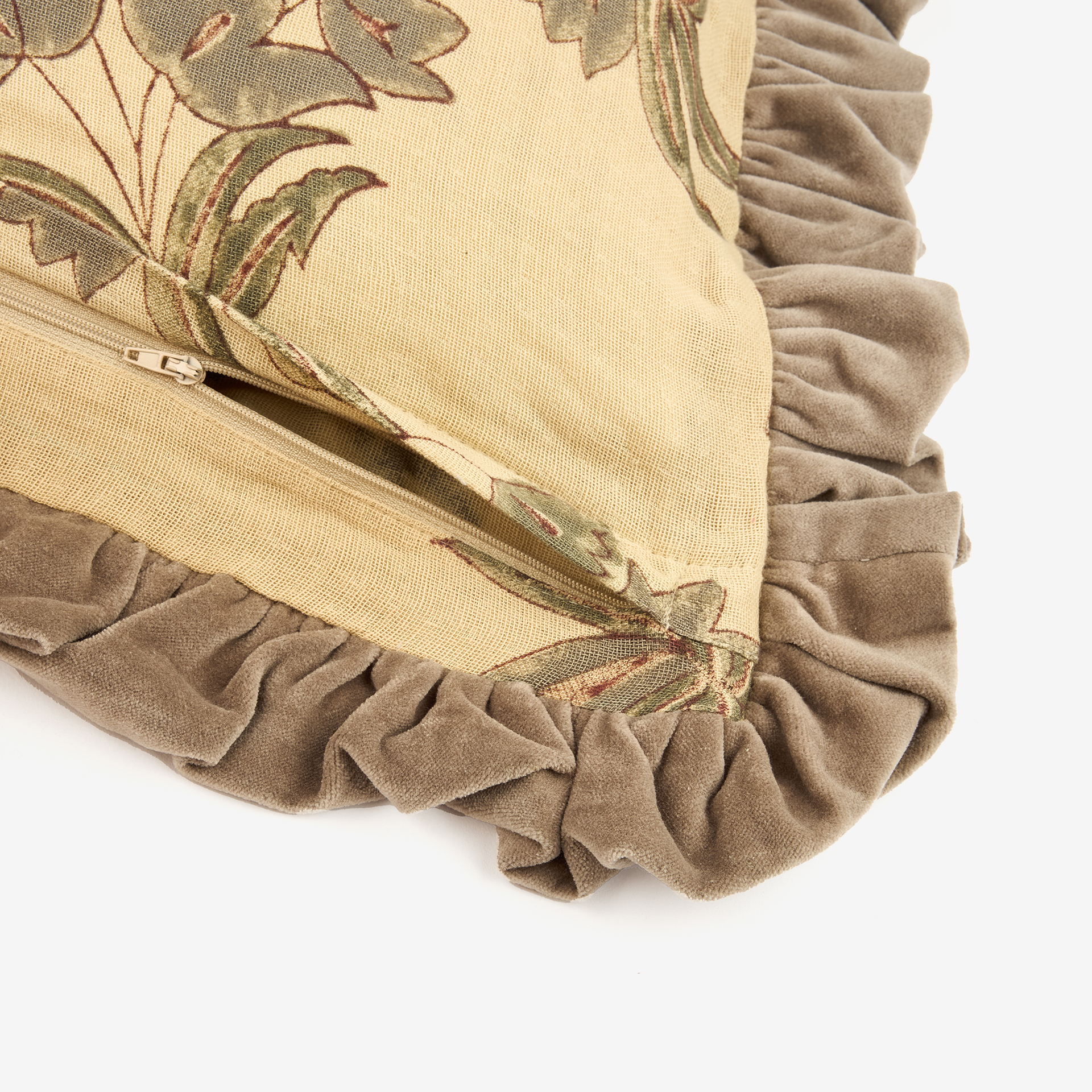 Funda de cojín de algodón flores Mia 40x60cm Clau&Chloe