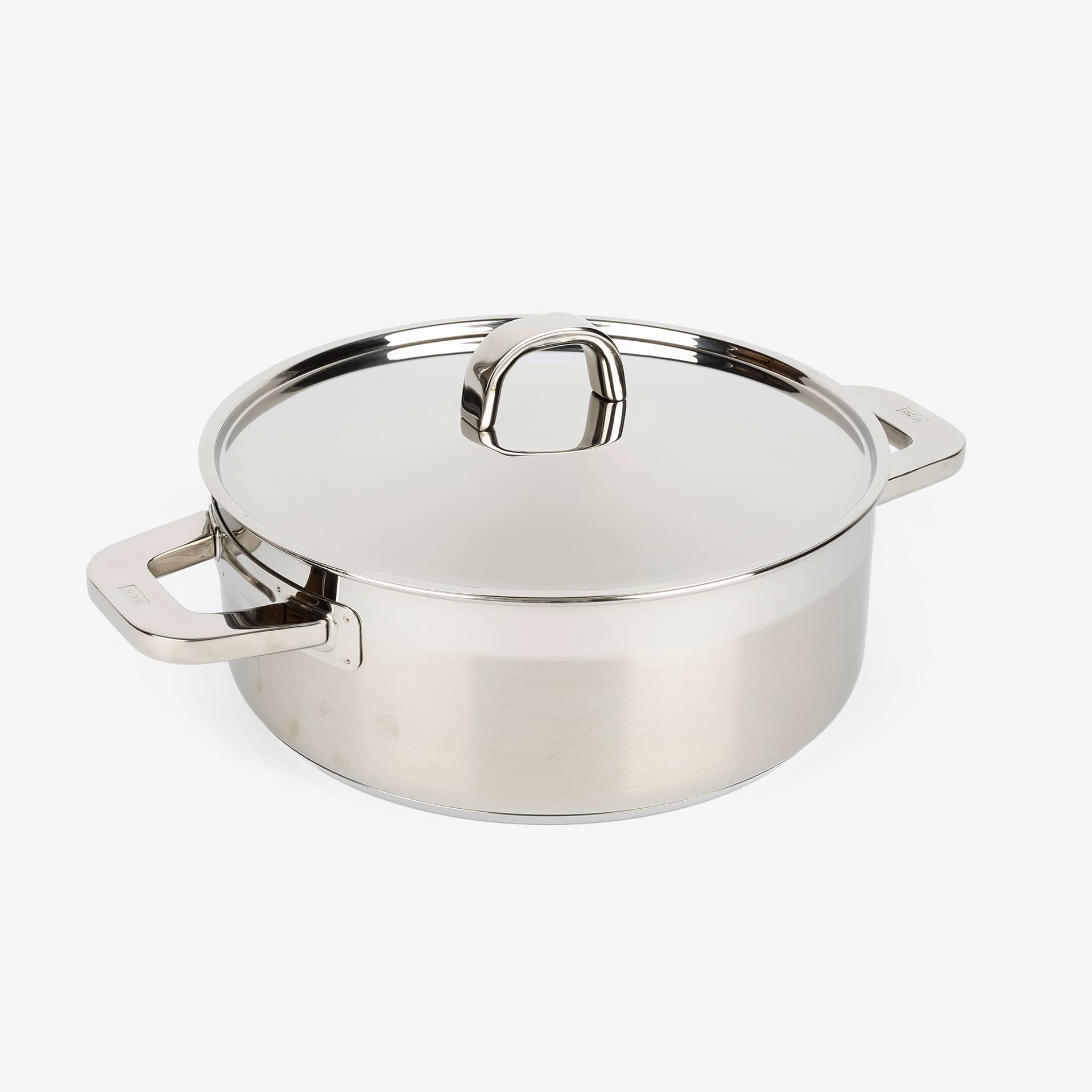 Cacerola de acero inoxidabe con tapa Advance &Oslash;28cm