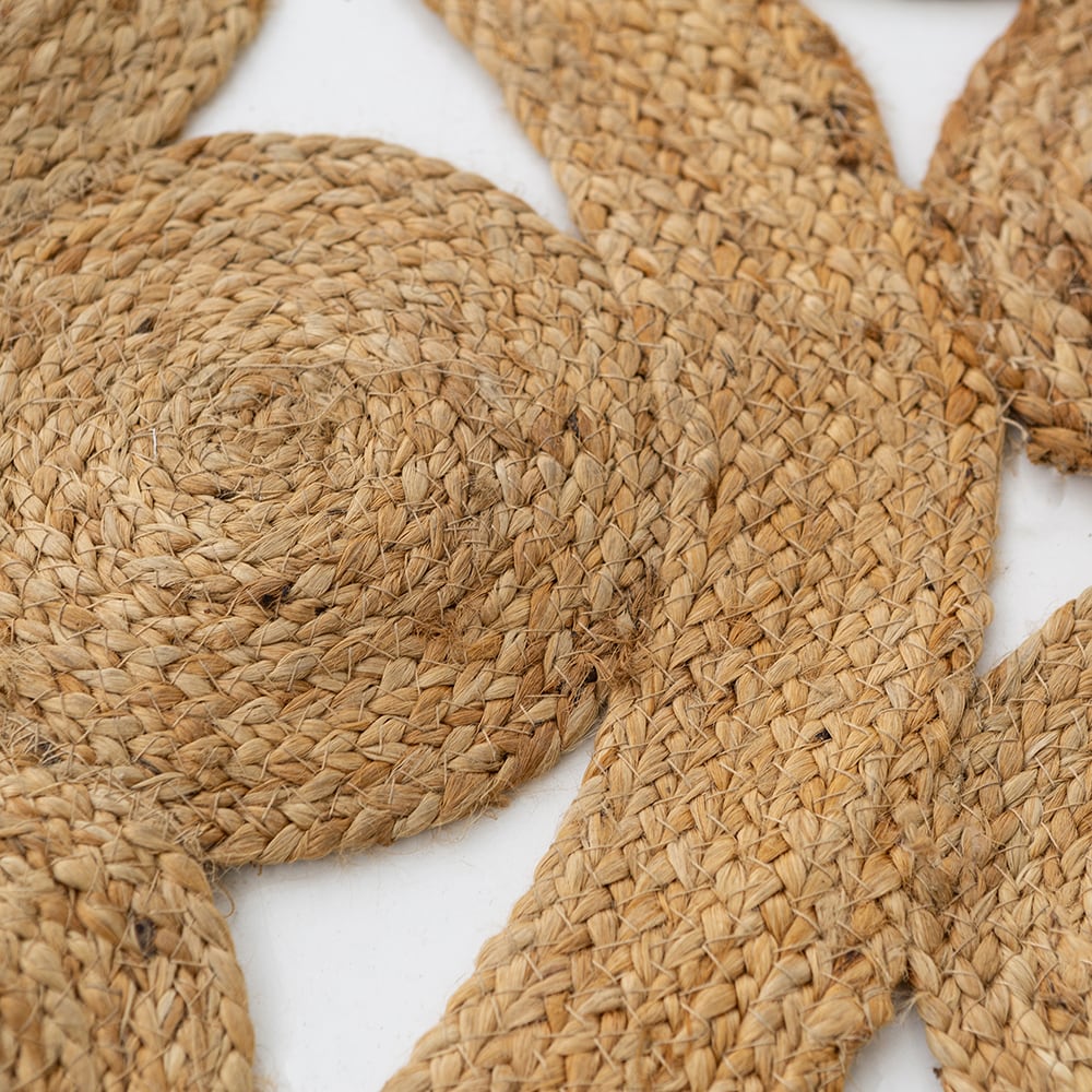 Alfombra redonda de yute Ieray &Oslash;150cm