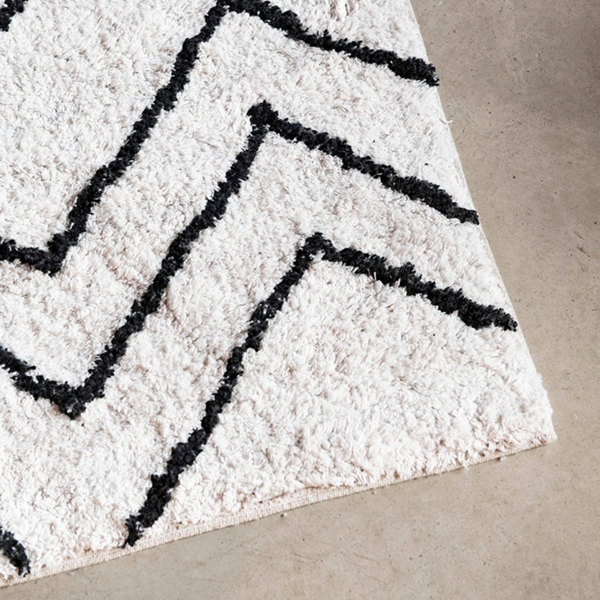 Alfombra Zig-zag 160x230cm