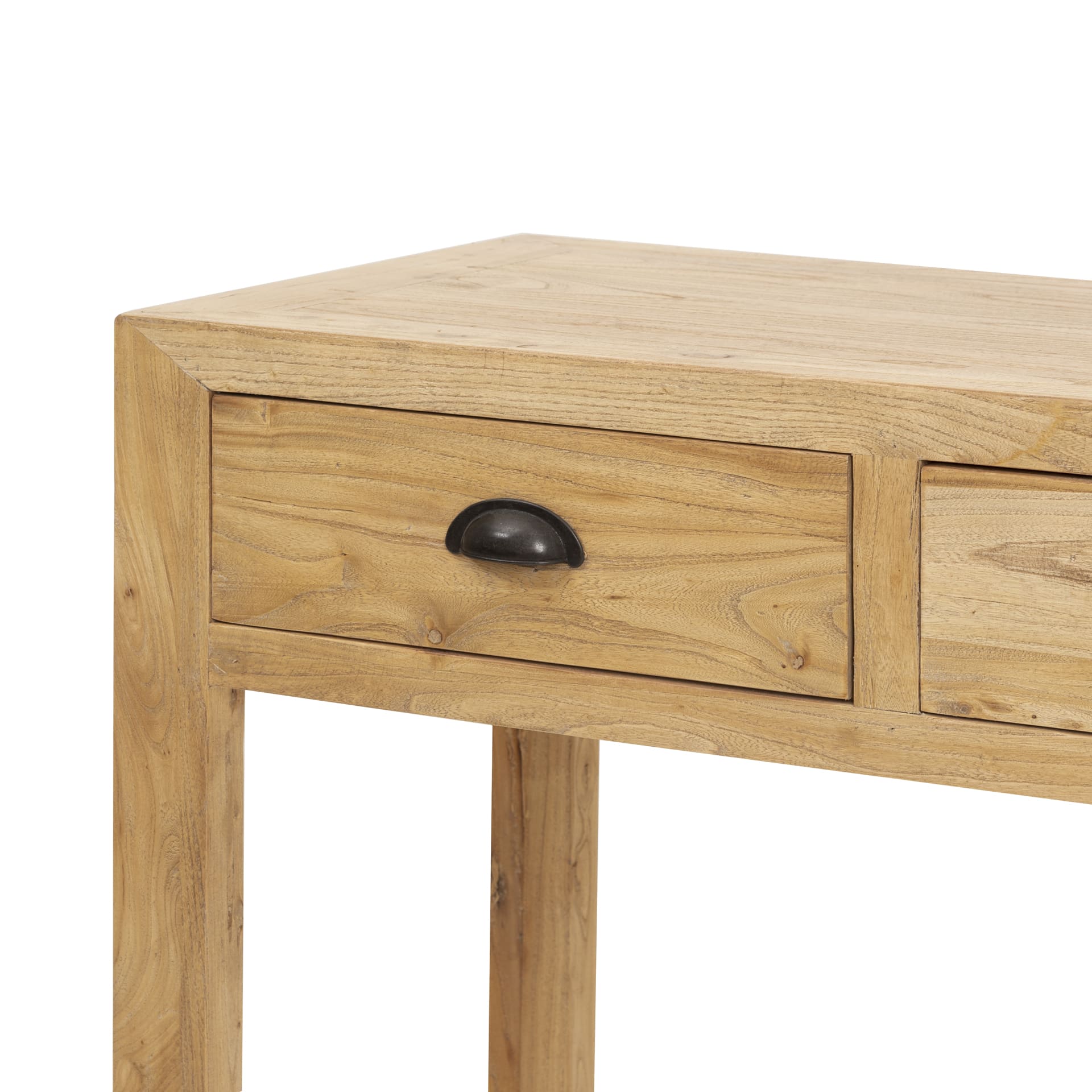 Consola de madera olmo reciclada Ruan Clau&Chloe 130x50x80cm