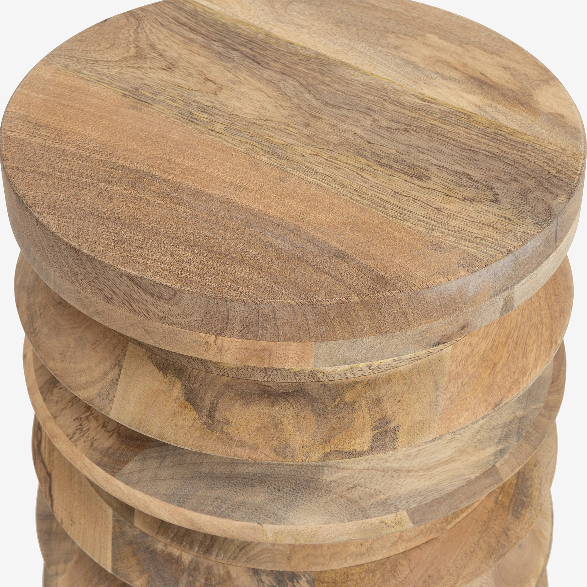 Mesa auxiliar mango Volos Ø39x50cm Clau&Chloe