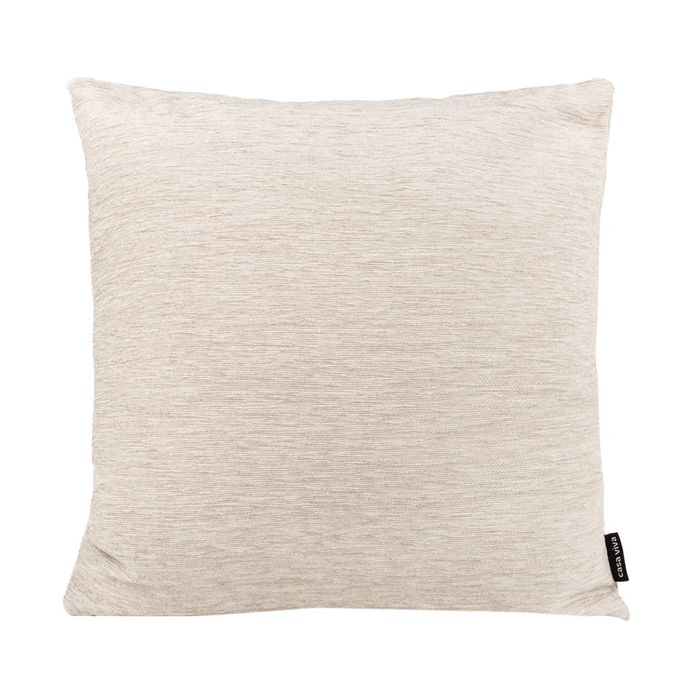 Funda de coj&iacute;n Velour marfil 45x45cm